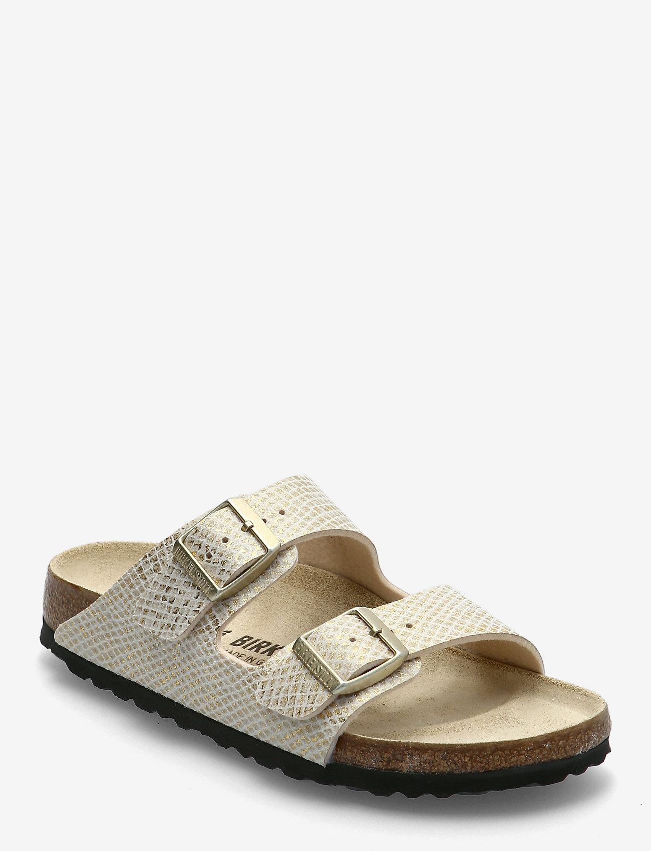 Birkenstock - Arizona - shiny python egsehell/gold - 0