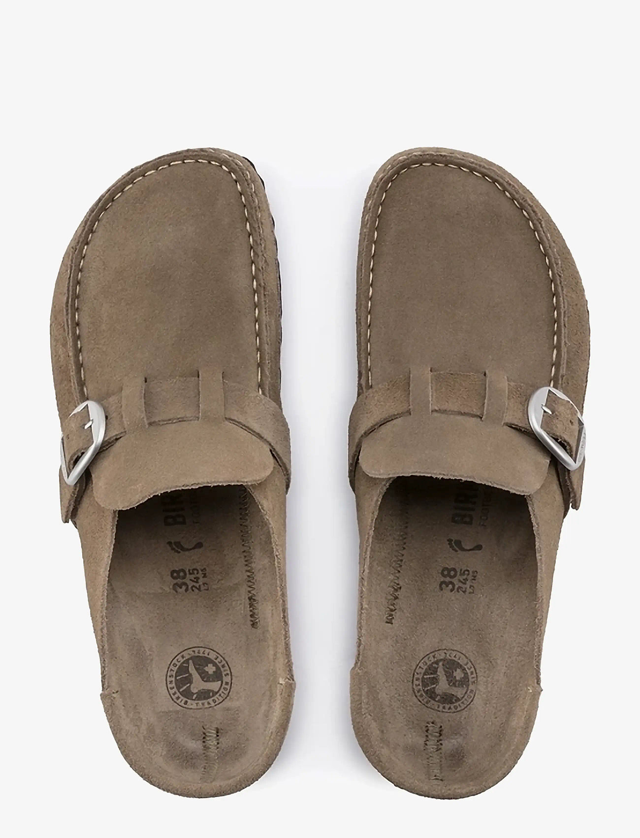 Birkenstock - Buckley LEVE Gray Taupe - flat mules - gray taupe - 1