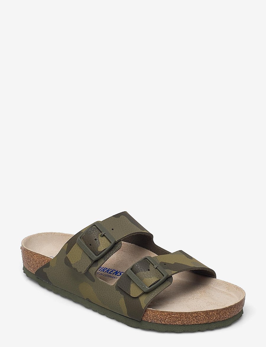 Birkenstock - Arizona Soft Footbed - desert soil camo khaki - 0