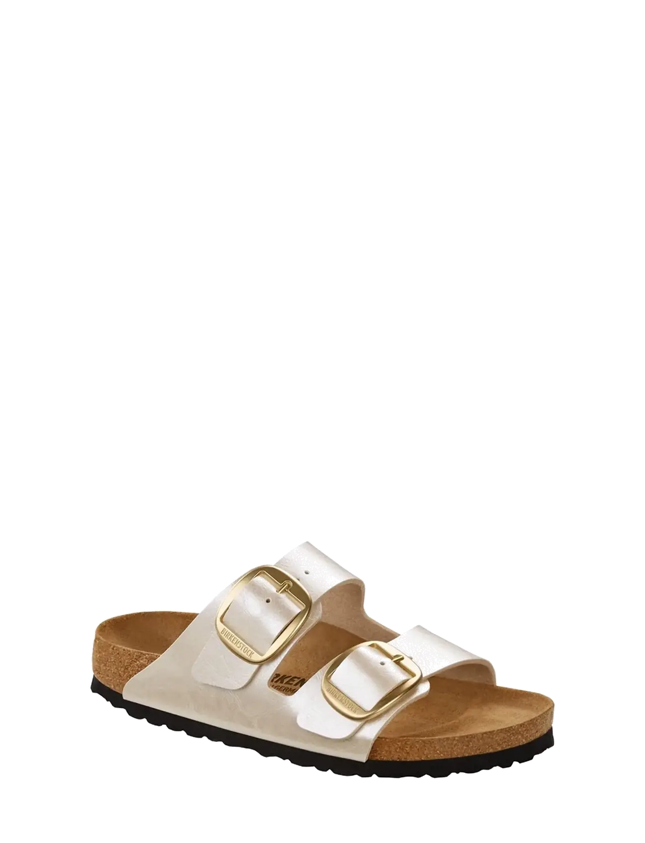 Birkenstock Arizona Bb Bf Graceful Pearl White, Kvinder, Store Spænder Sandaler, Cream, Str: 36
