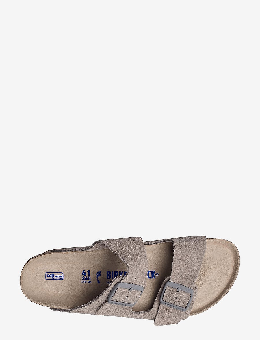 Birkenstock - Arizona Soft Footbed - stone coin - 3