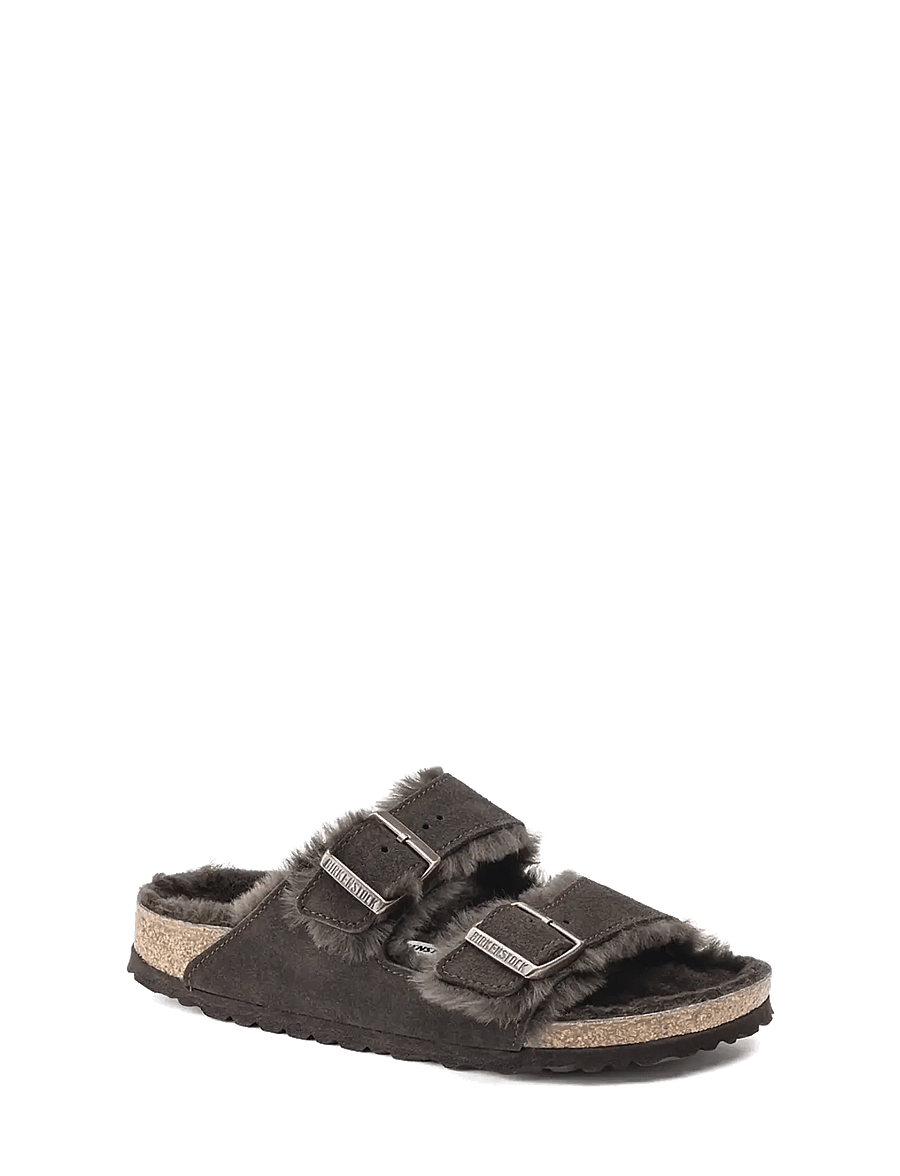 Birkenstock - Arizona Shearling LEVE Mocca LAF - mocca - 0