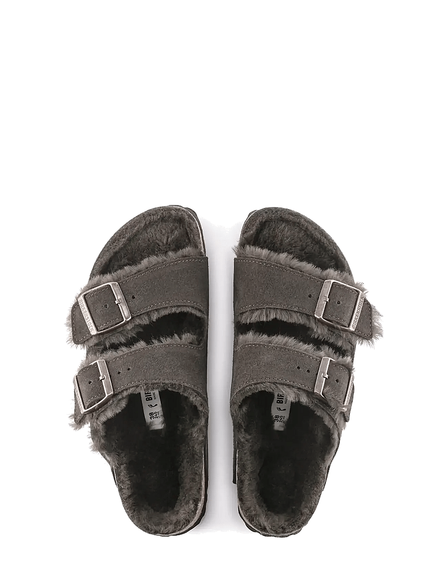 Birkenstock - Arizona Shearling LEVE Mocca LAF - mocca - 1