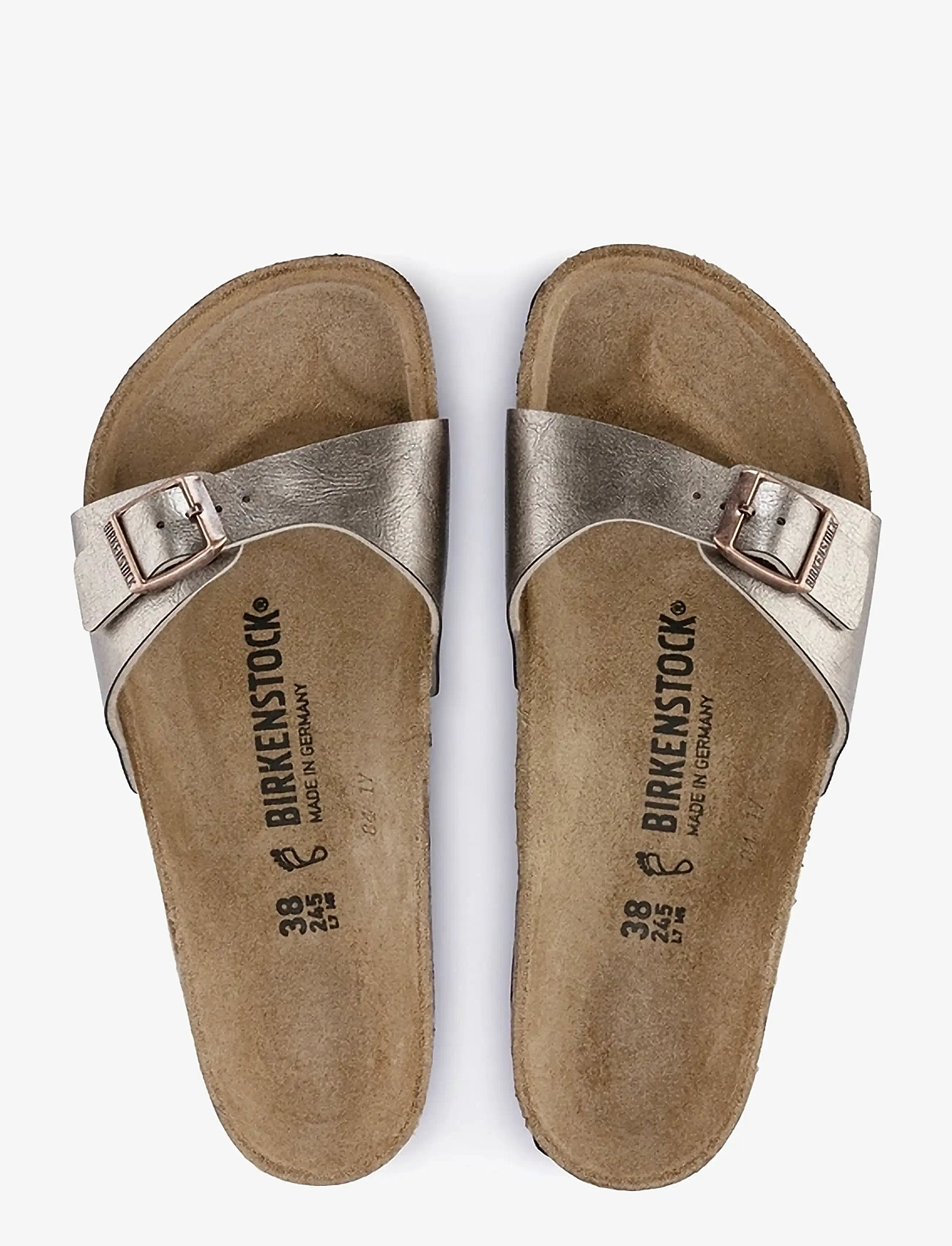 Birkenstock - Madrid BF - flat sandals - graceful taupe - 1