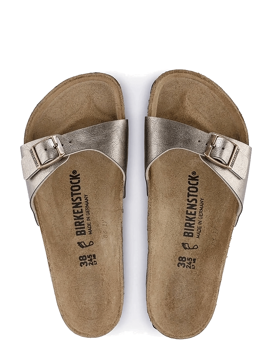 Birkenstock - Madrid BF - flat sandals - graceful taupe - 1
