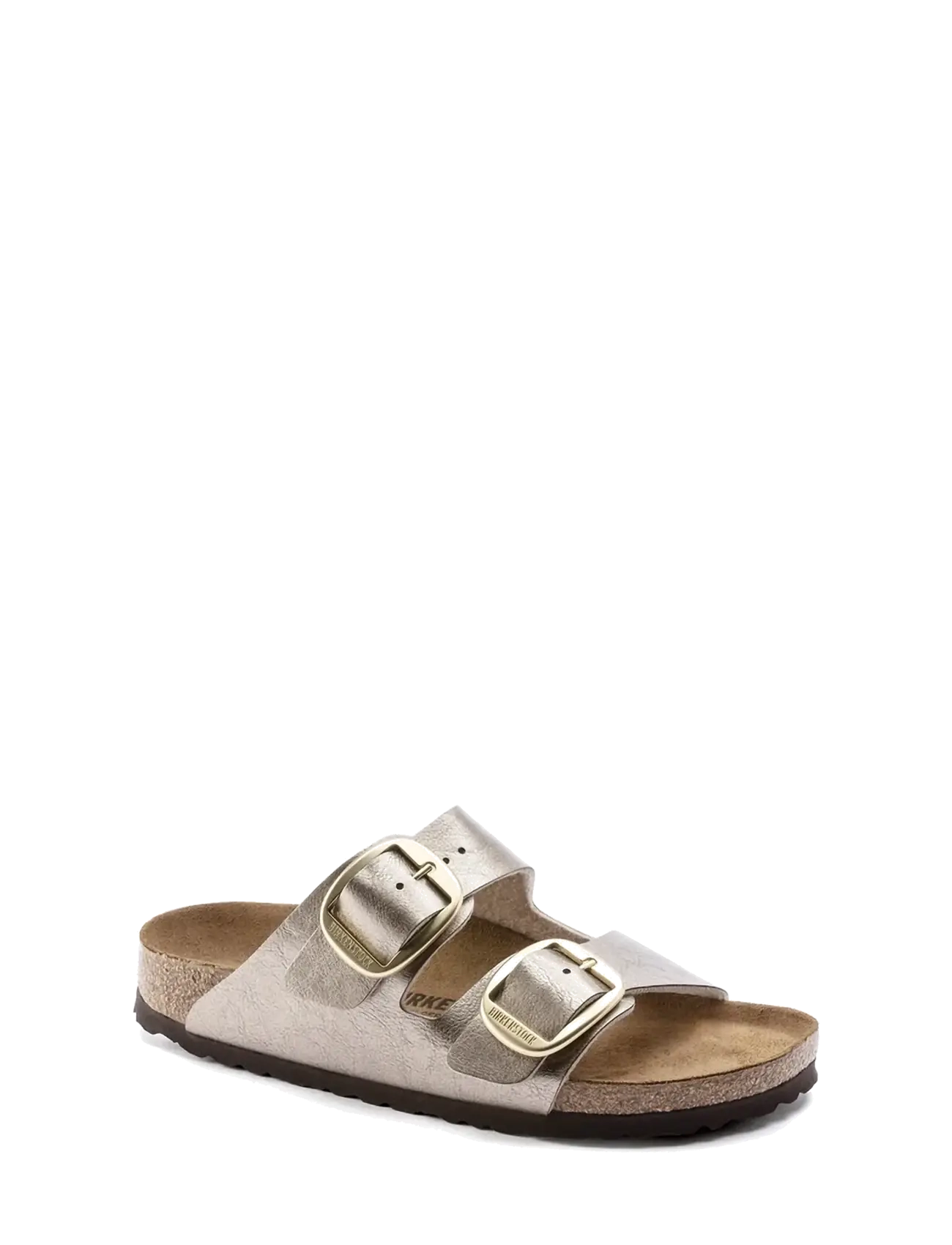 Birkenstock Arizona Bb Bf Graceful Taupe, 39, Silver, Sandaler > Flade, Dame