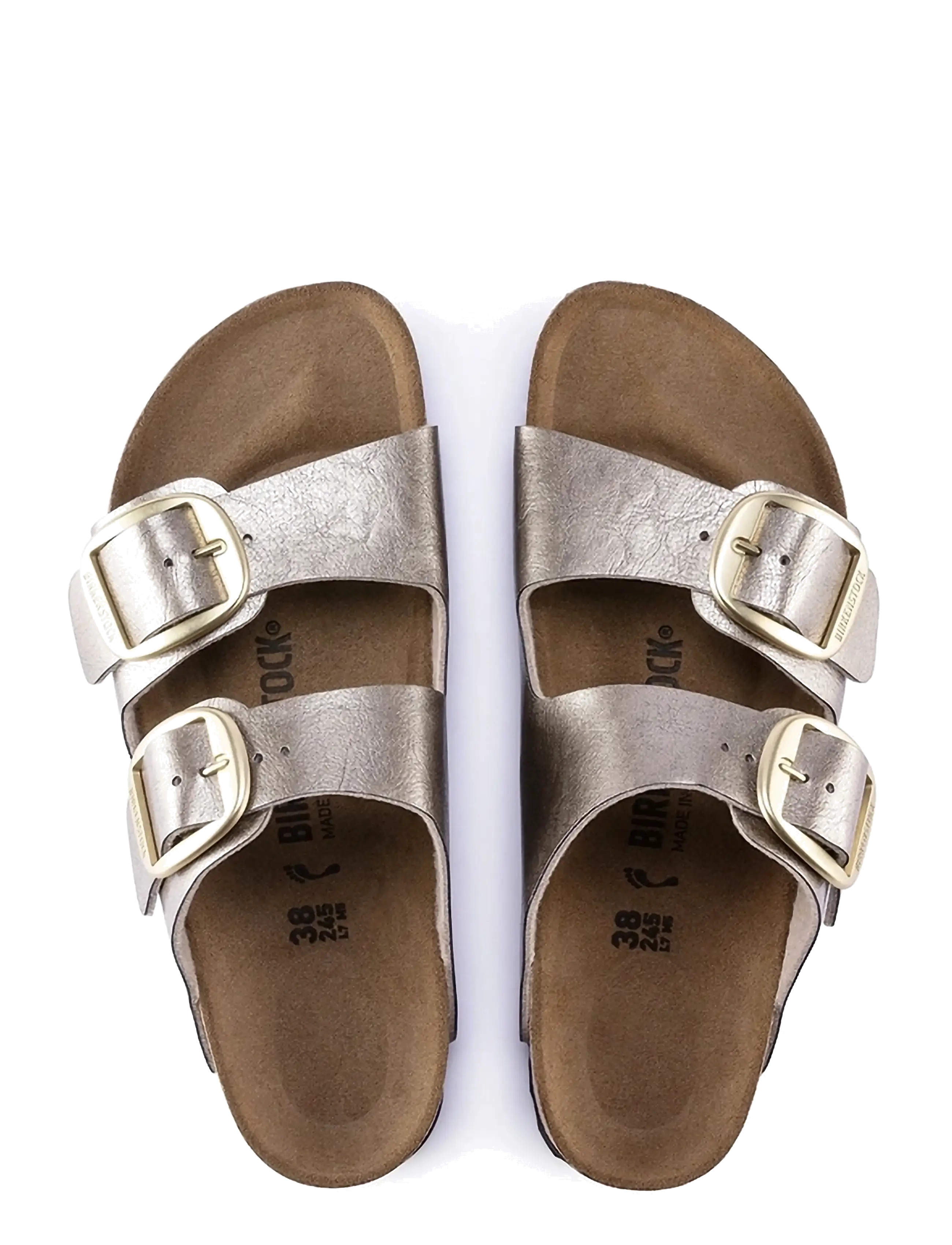 Birkenstock - Arizona BB BF Graceful Taupe - flache sandalen - graceful taupe - 1