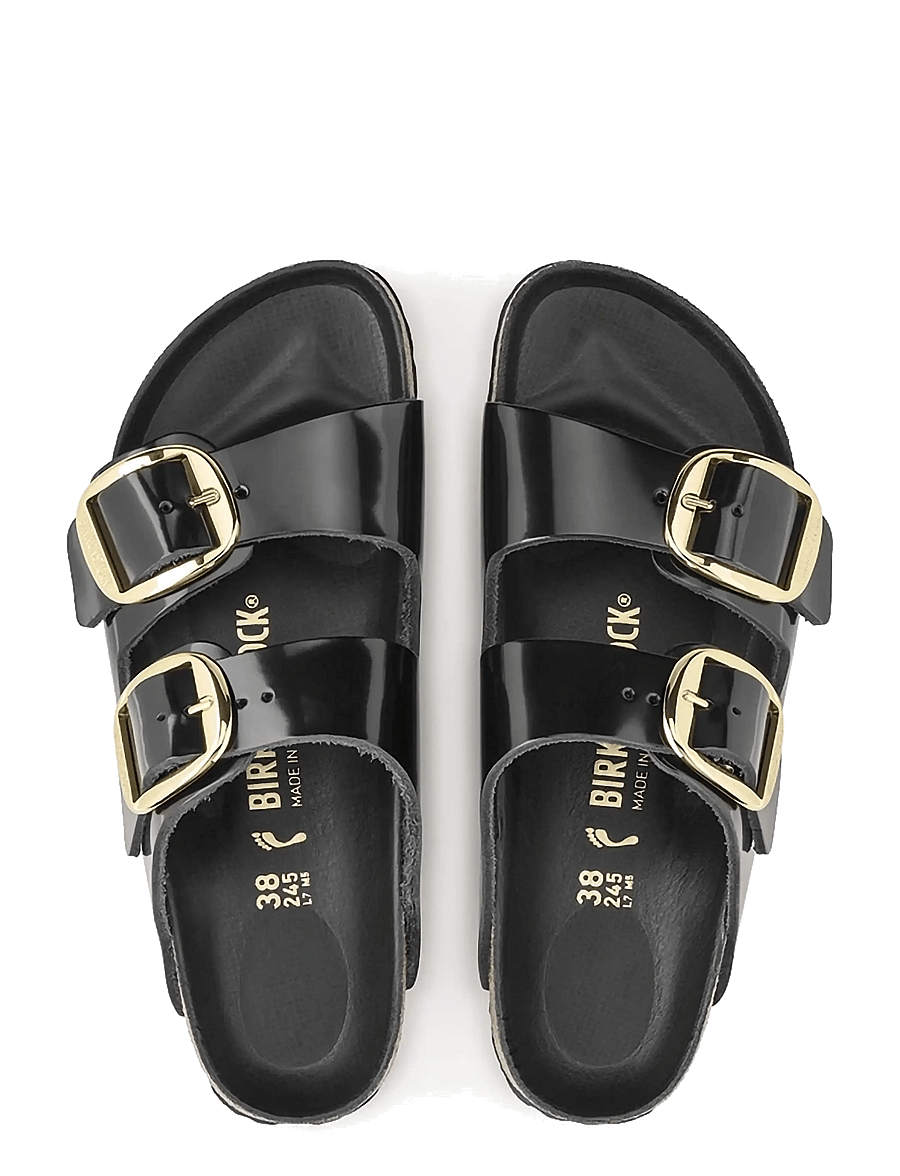 Birkenstock - Arizona BB LENA High Shine Black HEX - flade sandaler - high-shine black - 1