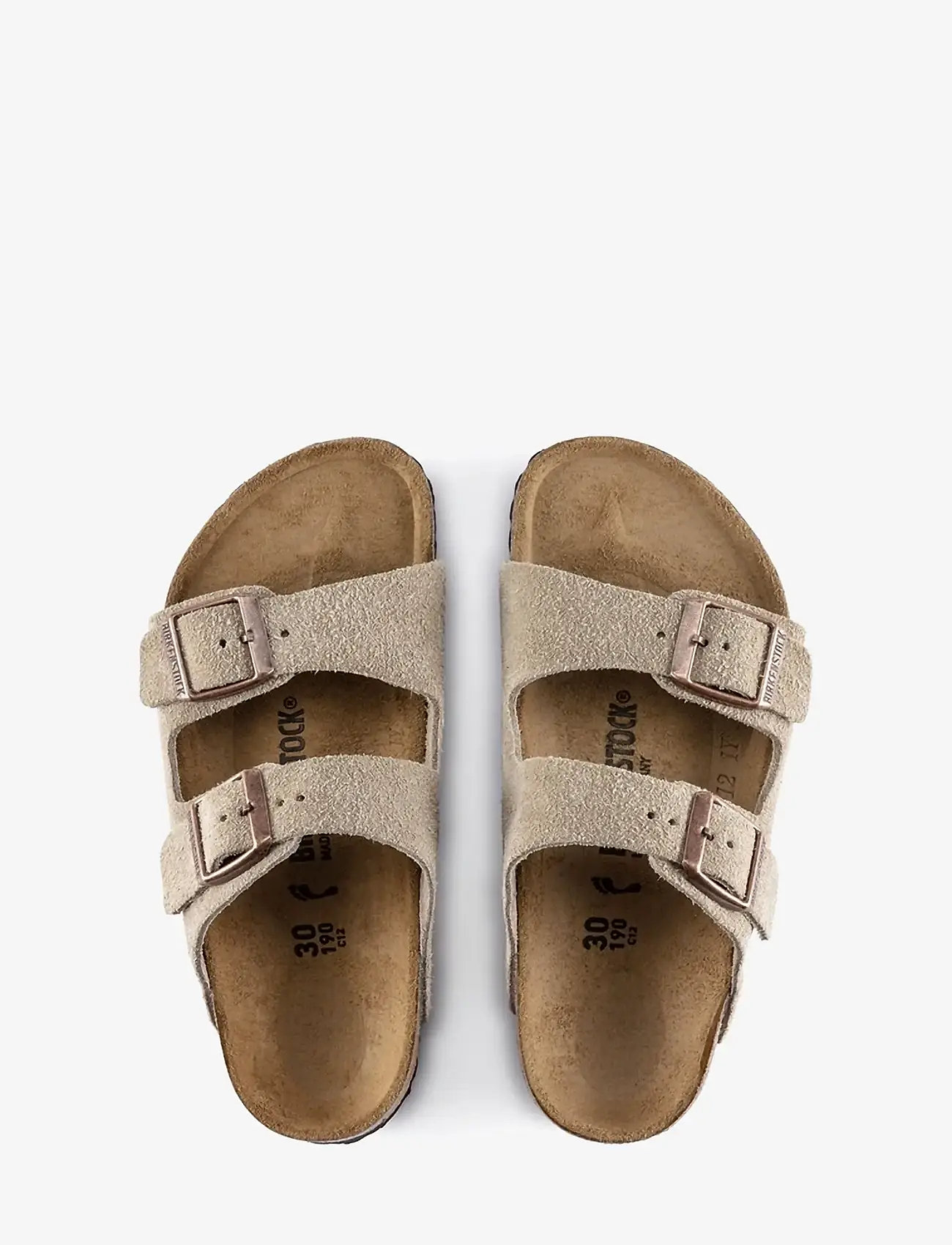 Birkenstock - Arizona Kids LEVE Taupe - slippers - taupe - 1