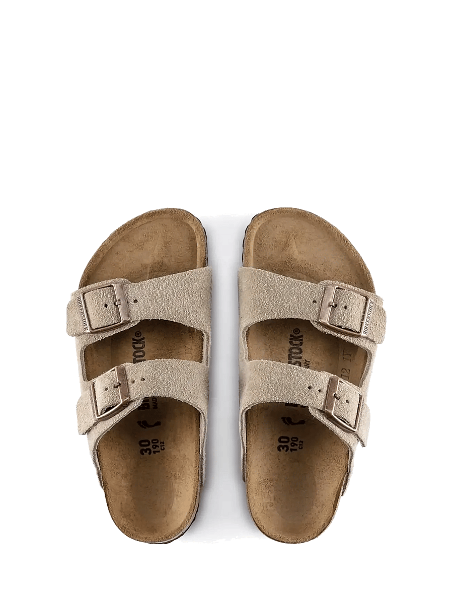 Birkenstock - Arizona Kids LEVE Taupe - hausschuhe - taupe - 1