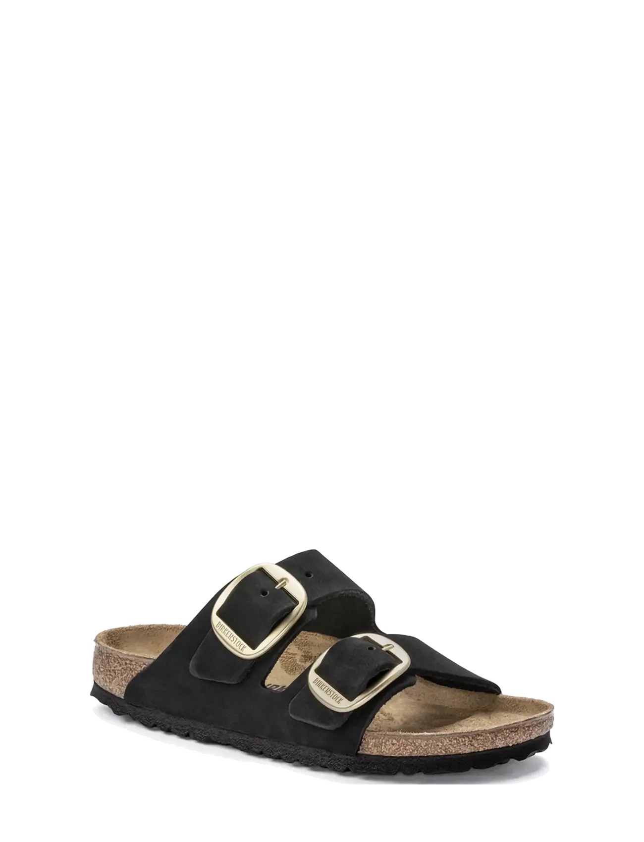 Birkenstock Arizona Big Buckle Lenb Black (Gold), 38, Sandals, Schwarz - Flat Frauen