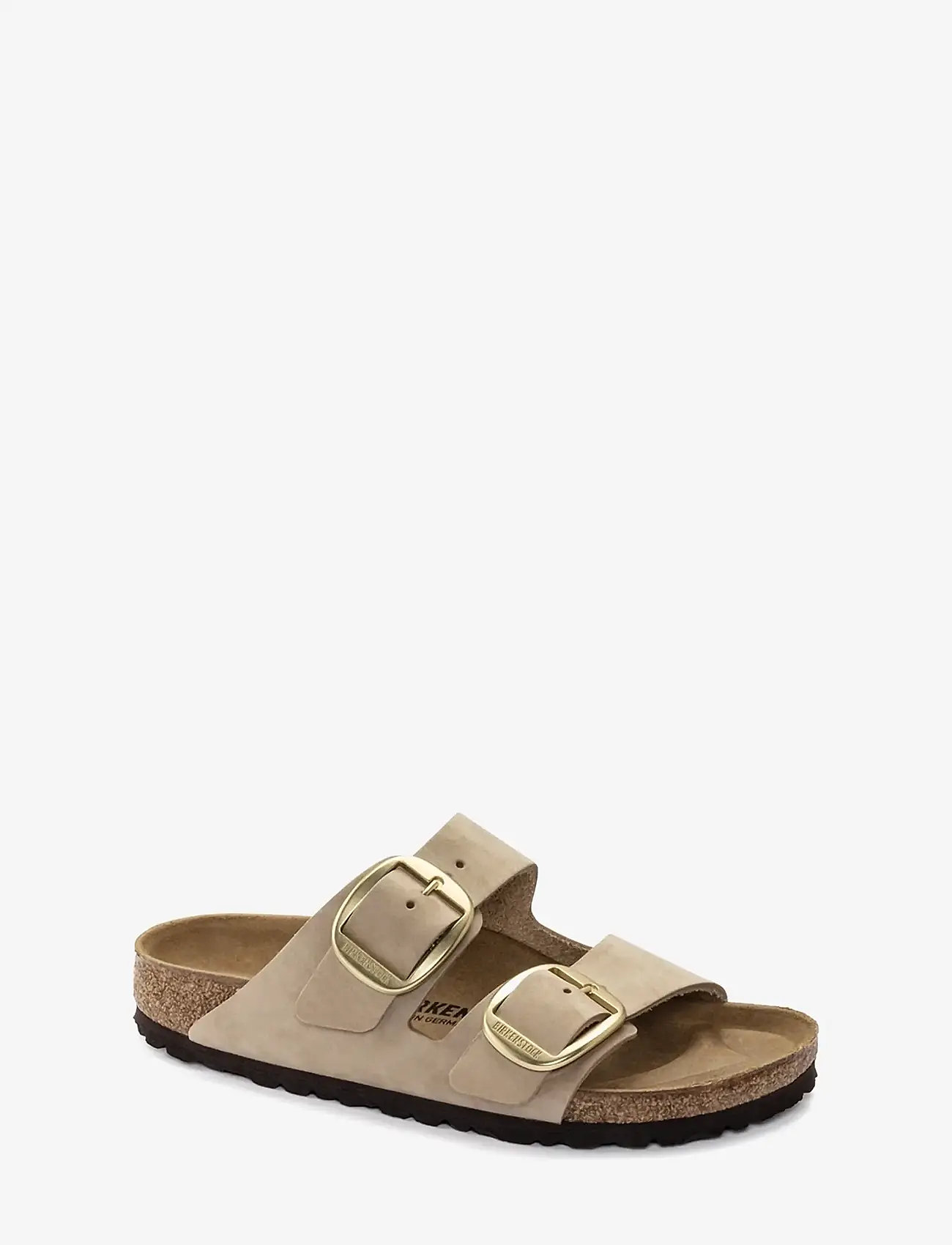 Birkenstock - Arizona Big Buckle LENB - flade sandaler - sandcastle - 0