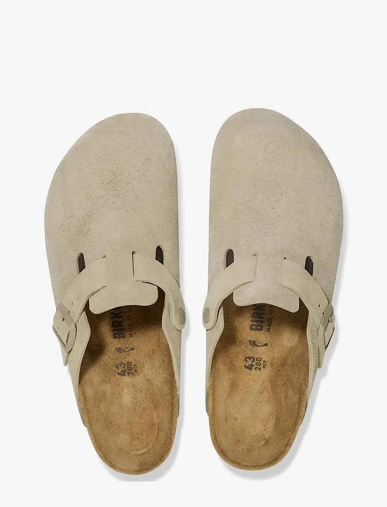 Birkenstock - Boston LEVE Faded Khaki - flache sandalen - faded khaki - 1