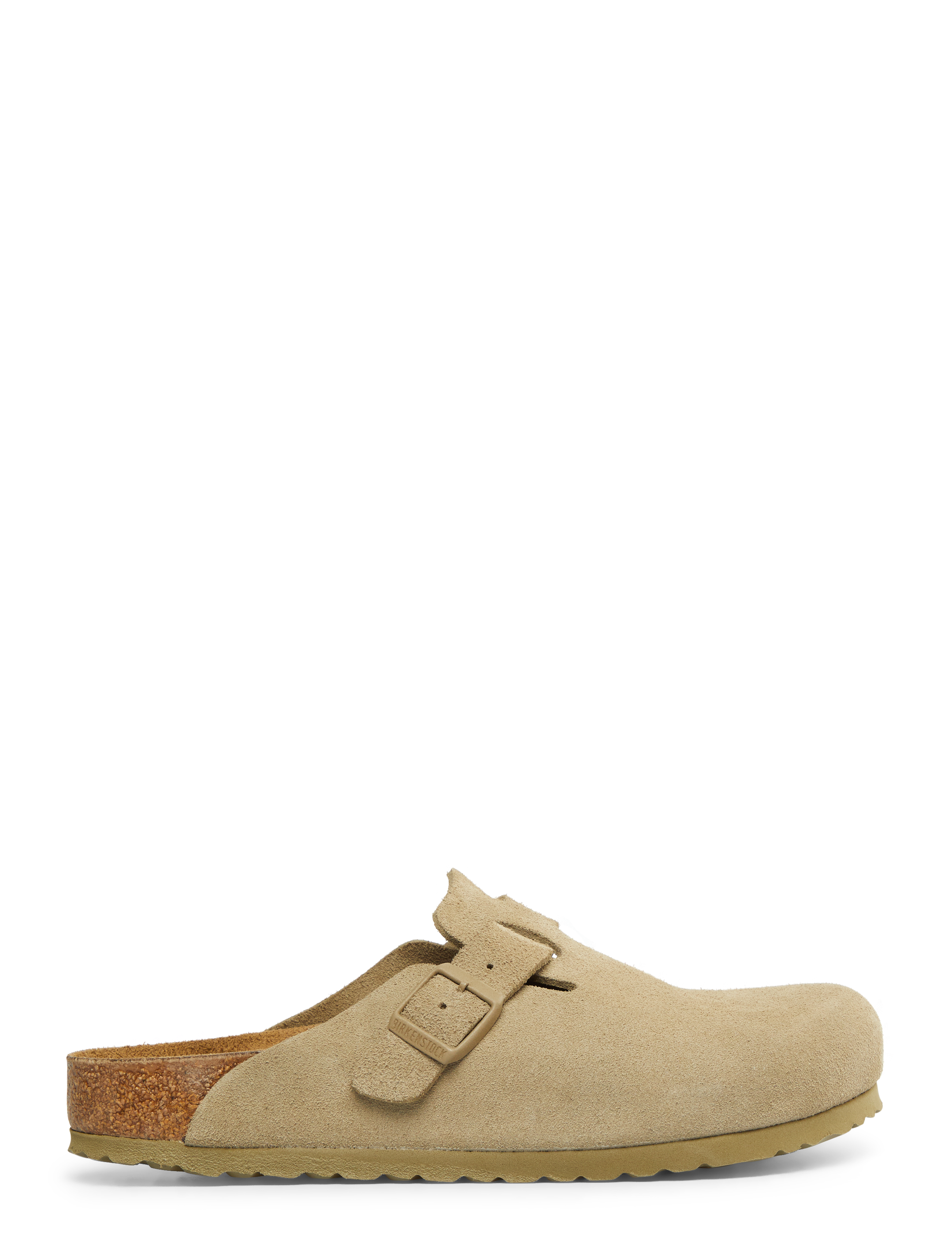 Birkenstock Boston Suede Leather - Deals - FADED KHAKI / beige