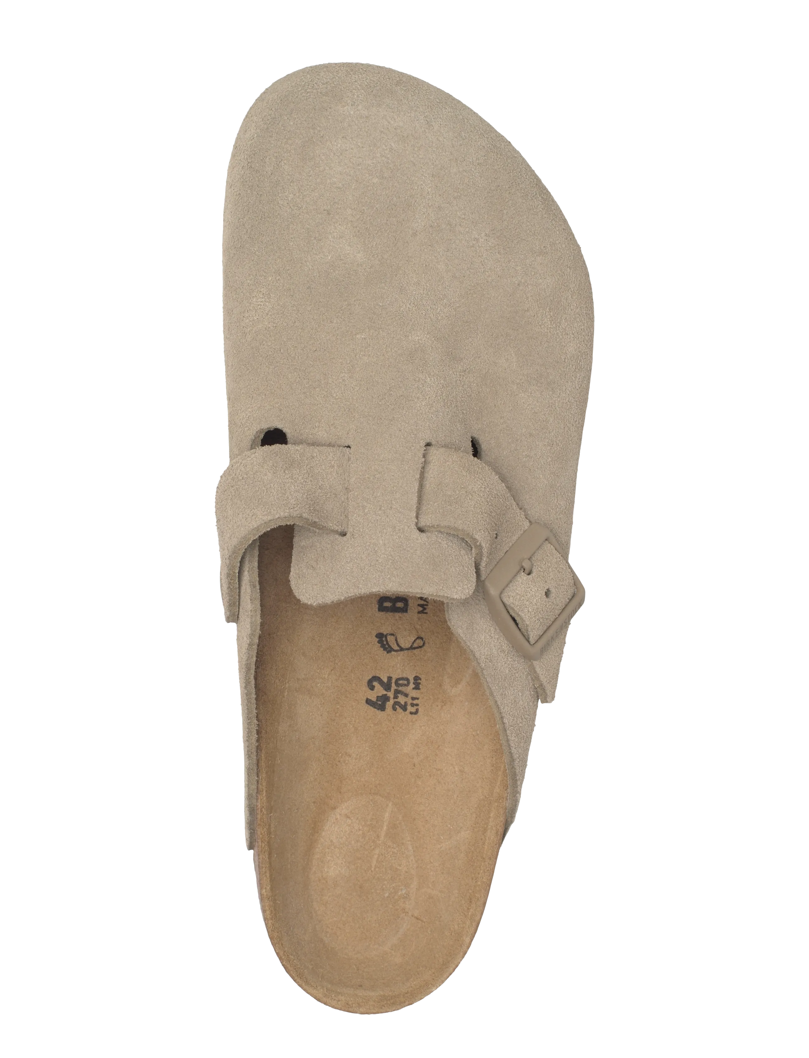 Birkenstock Lädertofflor Boston herr – bild 5