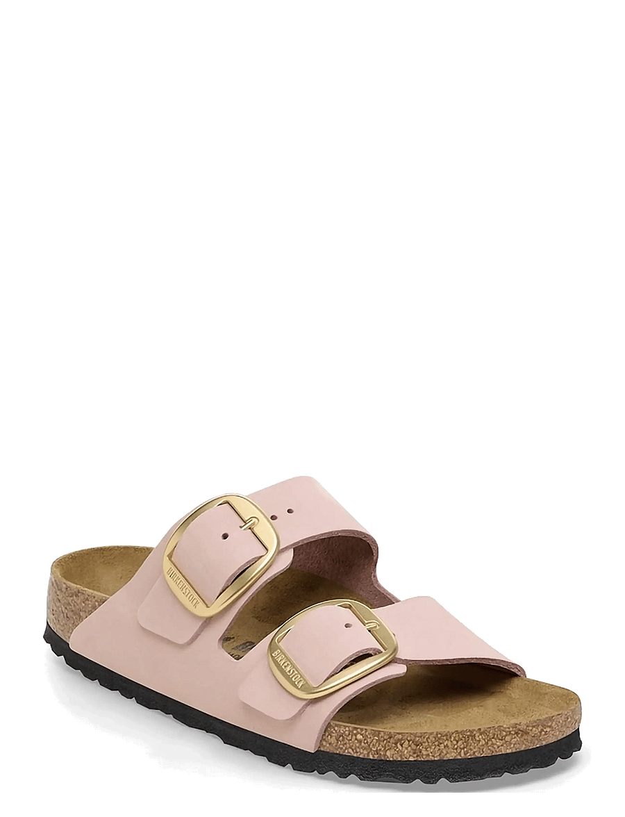 Birkenstock - Arizona Big Buckle LENB - sandales plates - soft pink - 0