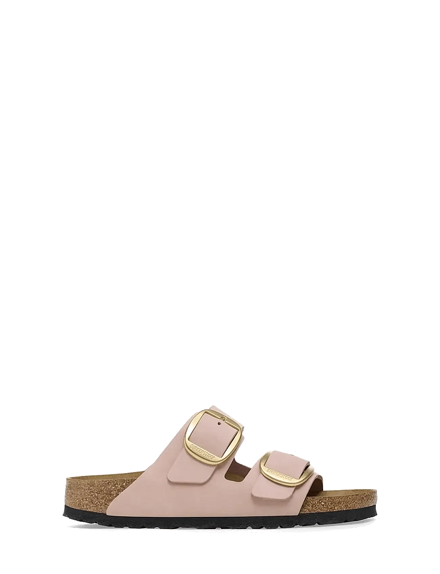 Birkenstock - Arizona Big Buckle LENB - sandales plates - soft pink - 2