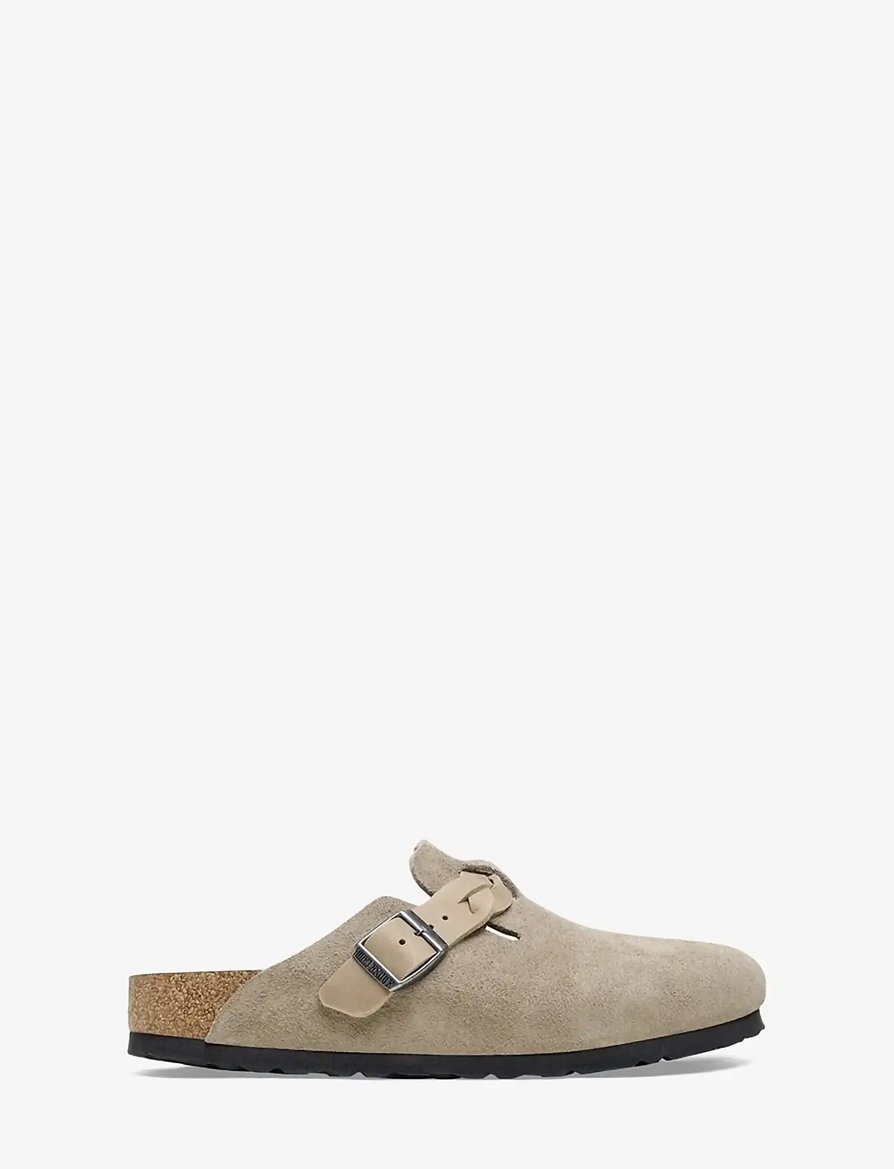 Birkenstock - Boston Braided LEOI/LEVE Taupe - flat mules - taupe - 2