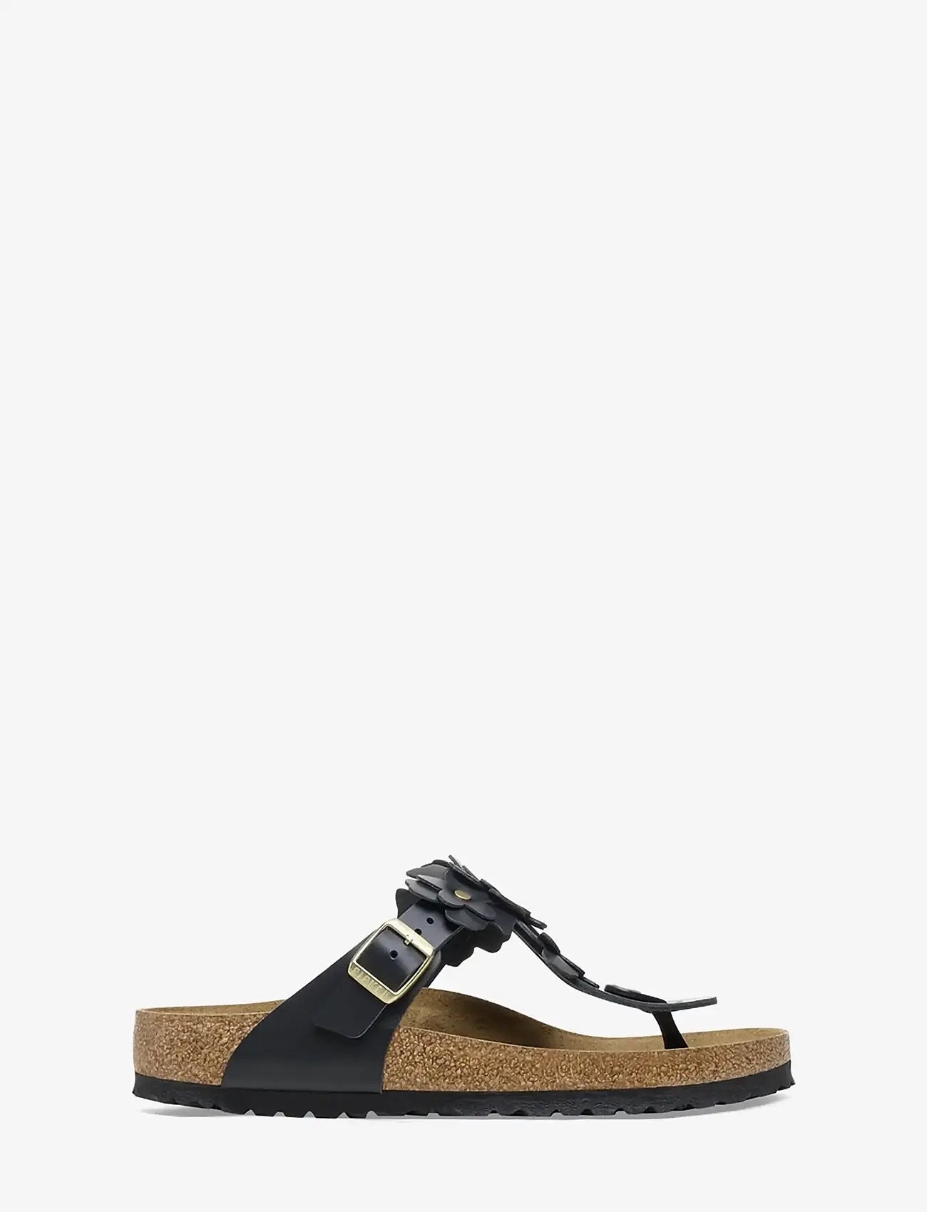 Birkenstock - Gizeh Flowers LE - flade sandaler - black - 2