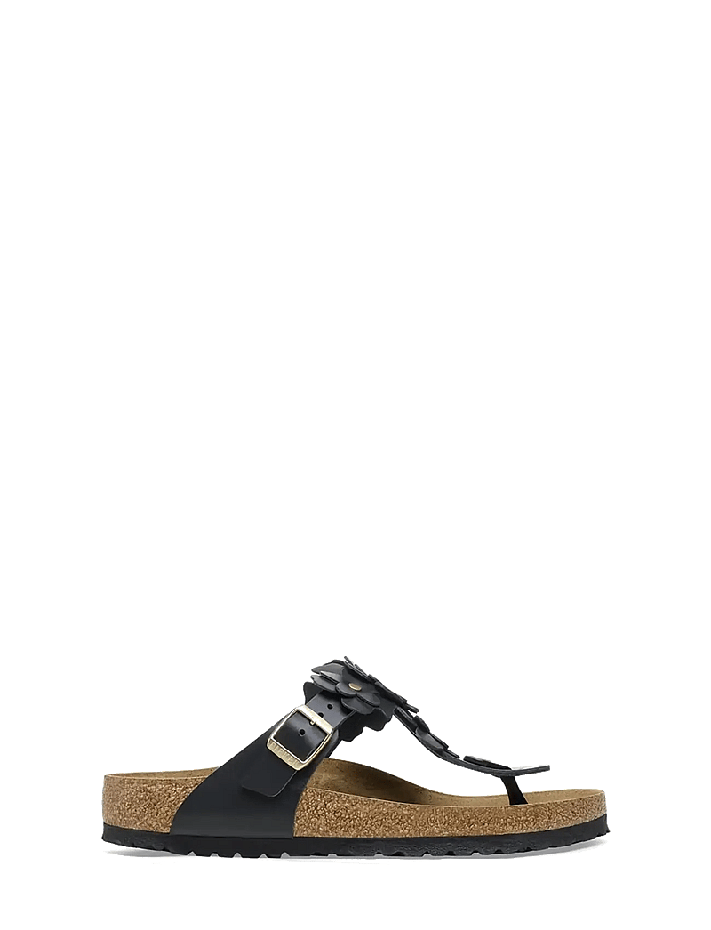 Birkenstock - Gizeh Flowers LE - flade sandaler - black - 2