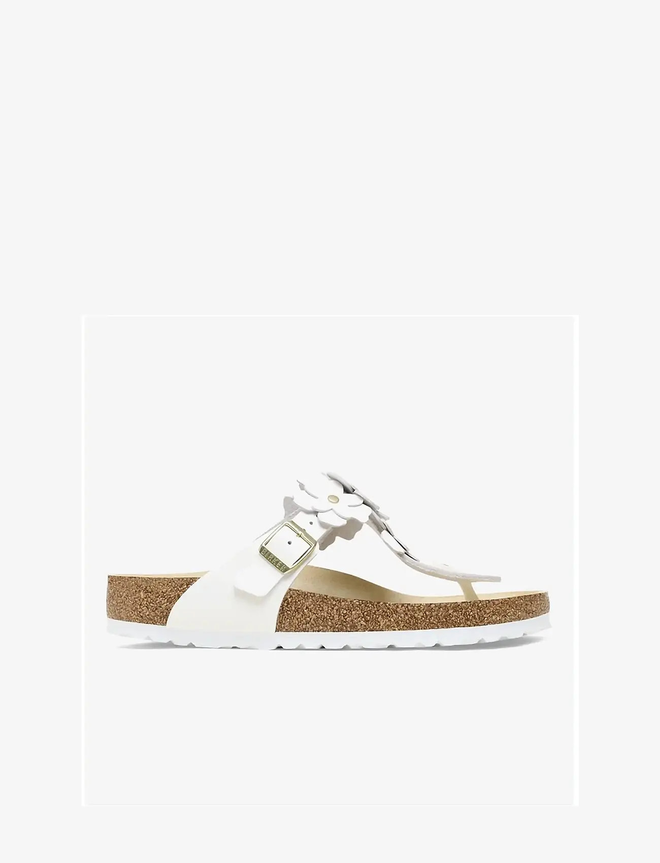 Birkenstock - Gizeh Flowers LE - flat sandals - white - 2