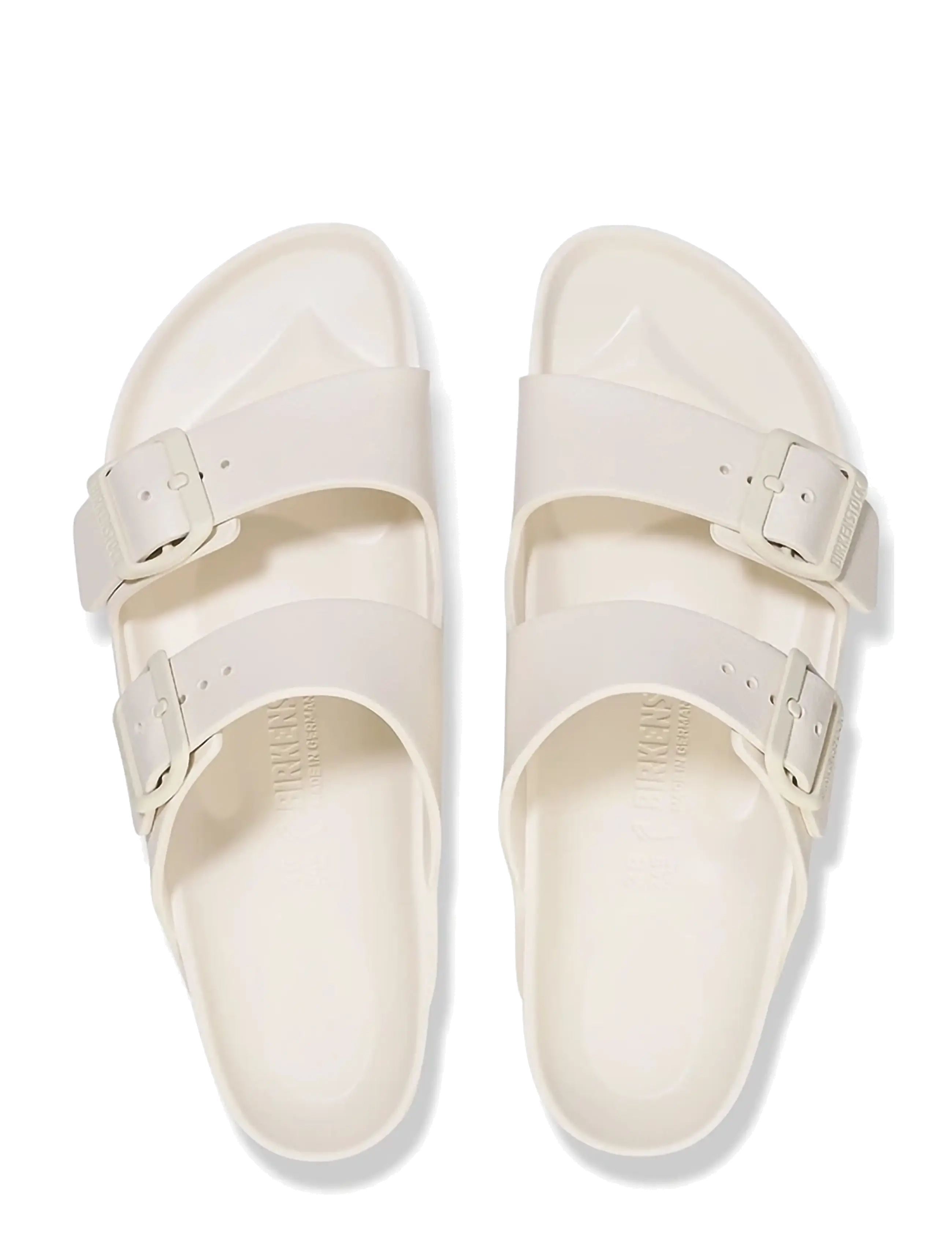 Birkenstock - Arizona EVA  - platta sandaler - eggshell - 1
