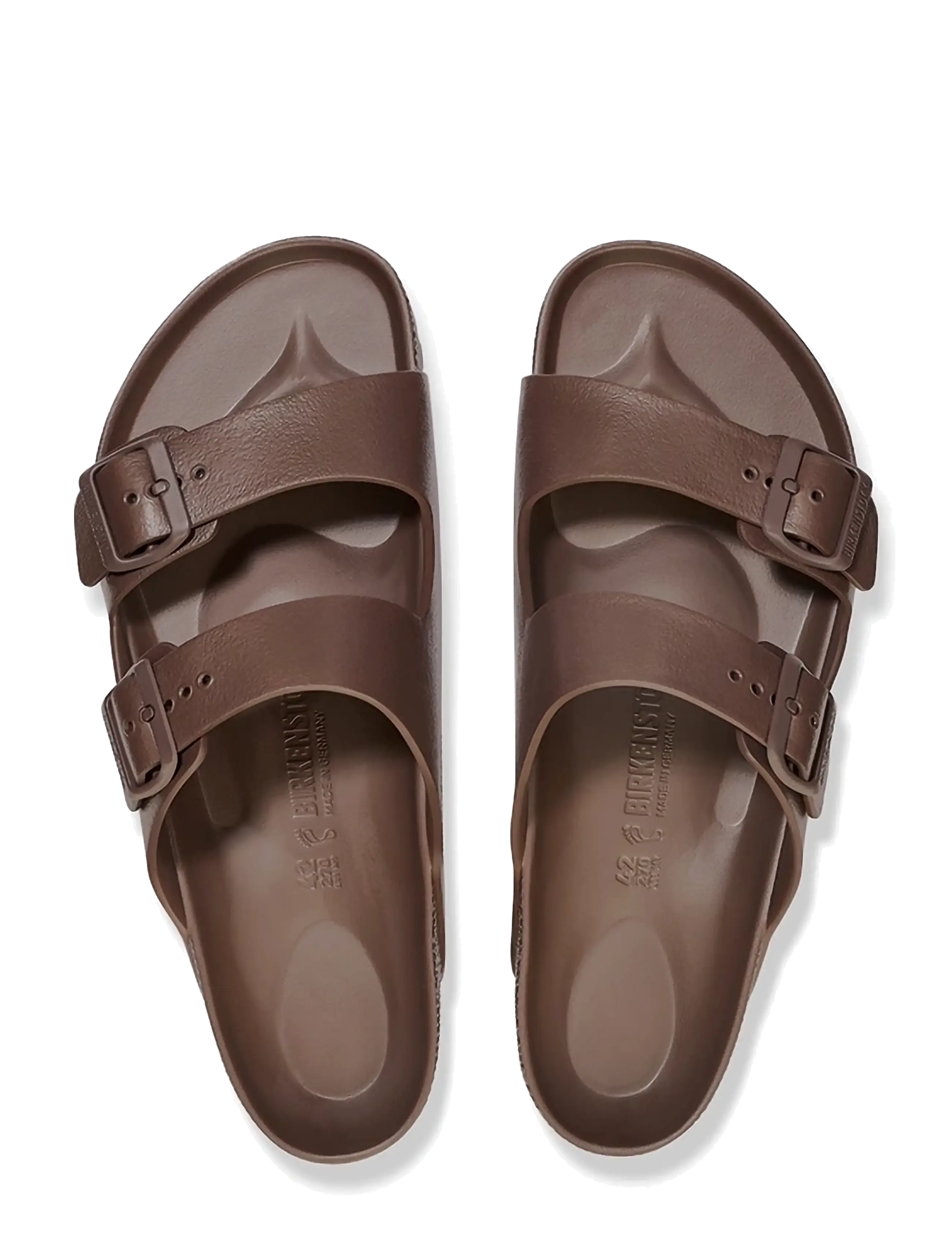 Birkenstock - Arizona EVA  - platta sandaler - roast - 1