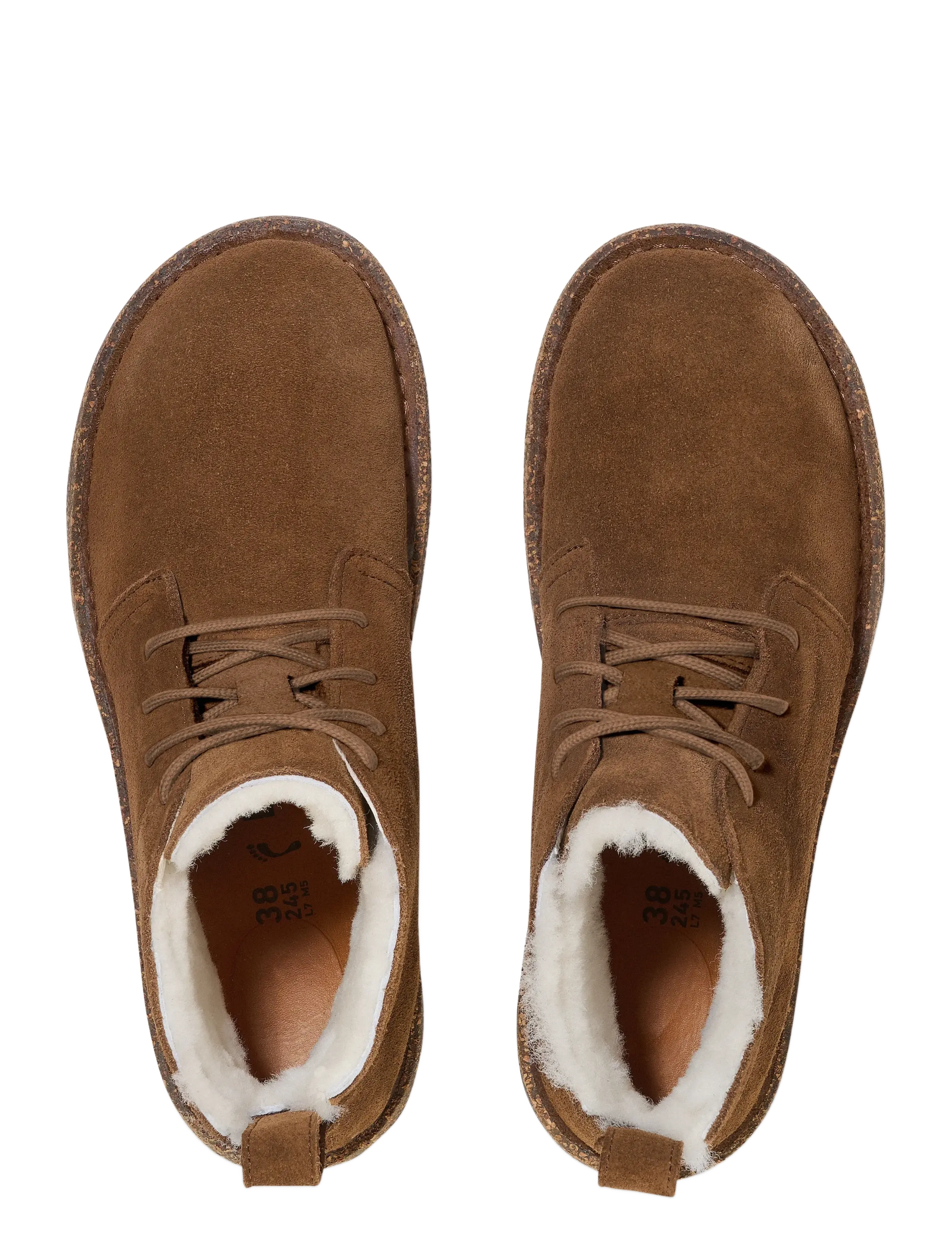 Birkenstock - Uppsala Mid Shearling LEVE - dark tea - 1