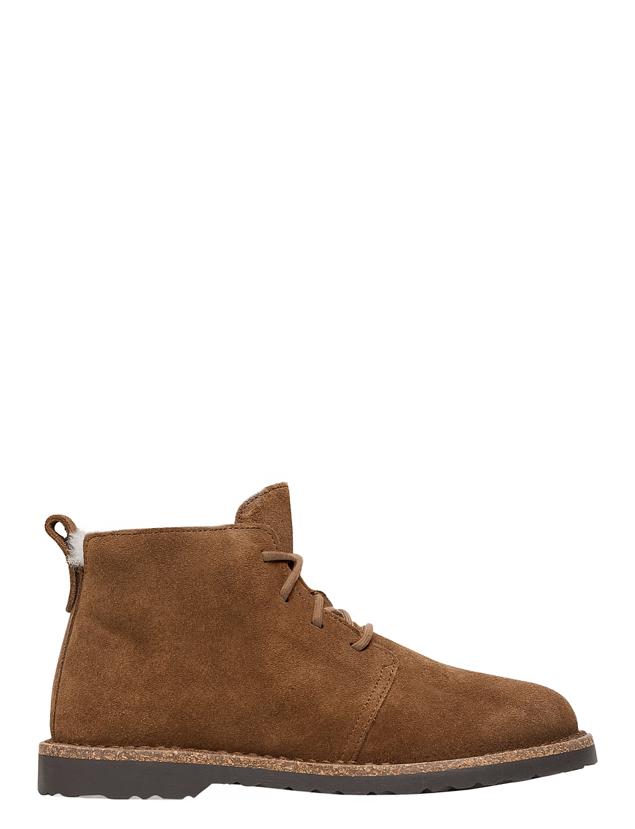 Birkenstock - Uppsala Mid Shearling LEVE - geschnürte stiefel - dark tea - 2