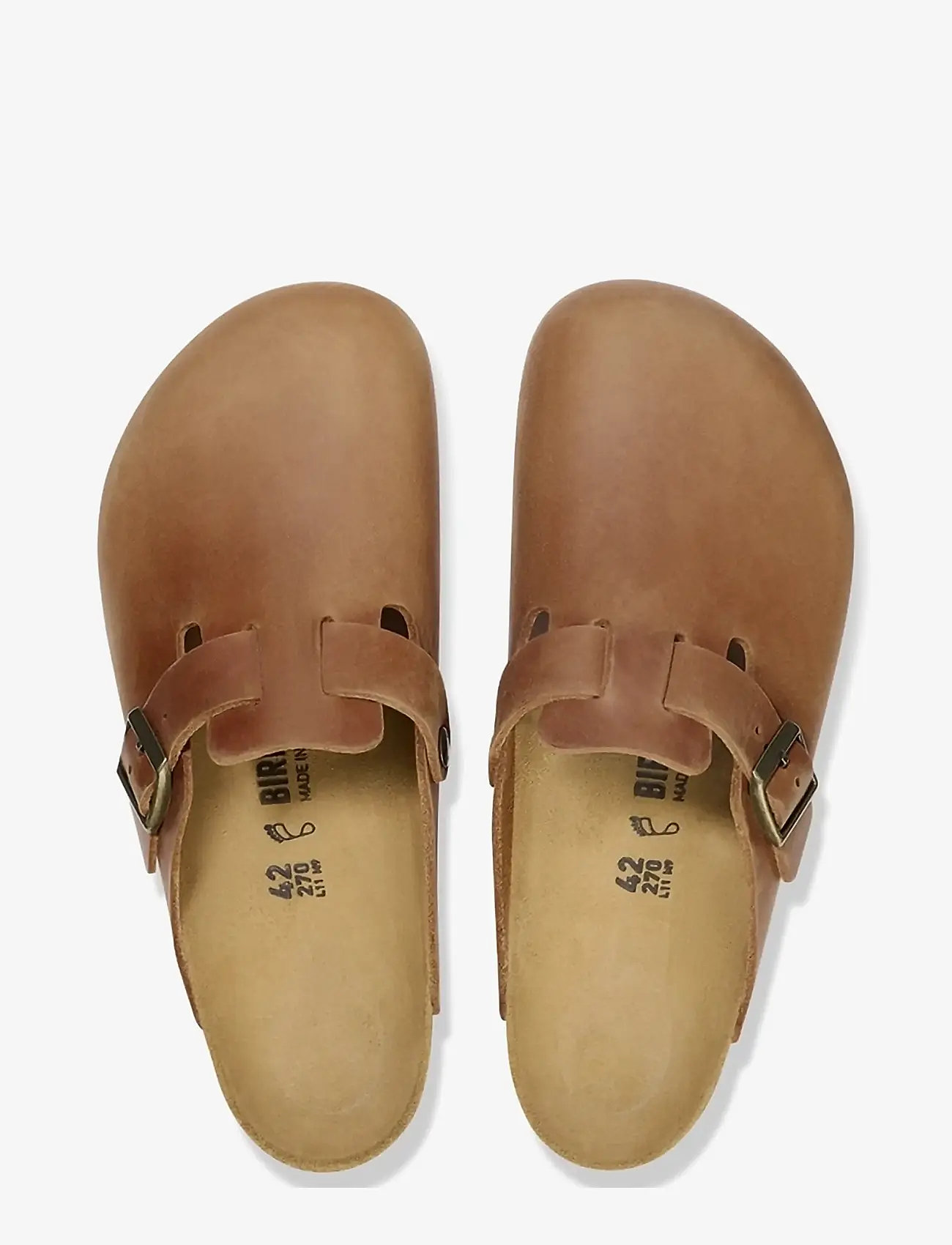 Birkenstock - Boston LEOI Cognac - mules & clogs - cognac - 1