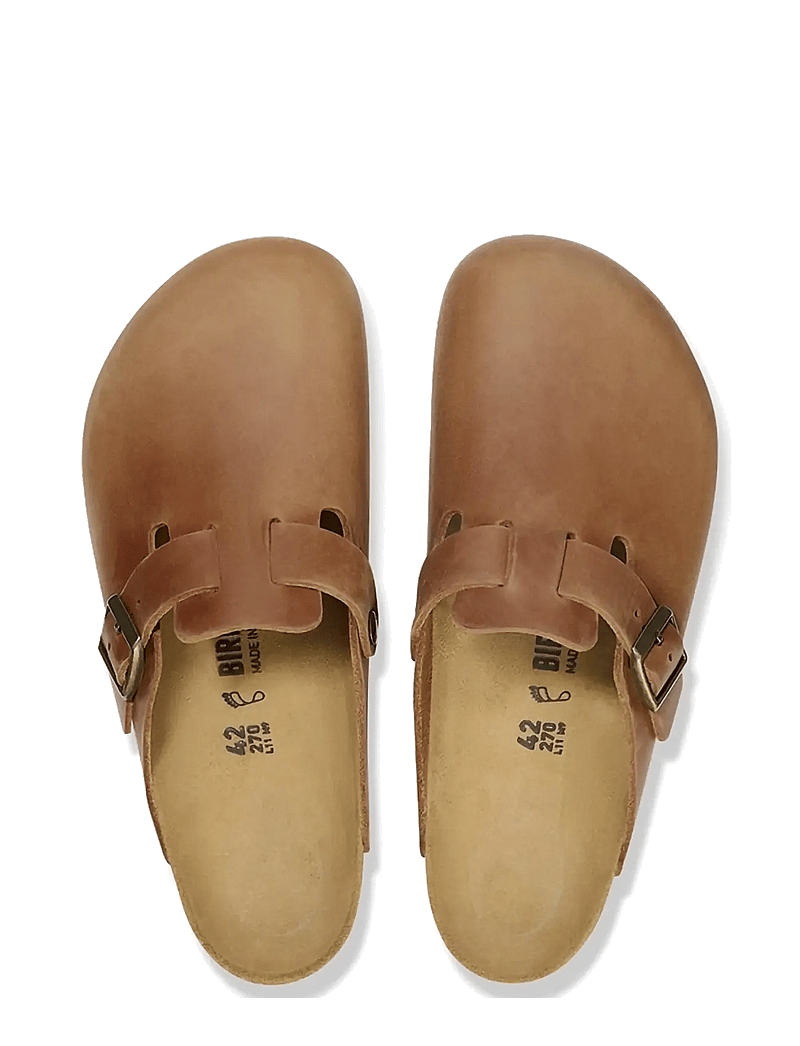 Birkenstock - Boston LEOI Cognac - mules & clogs - cognac - 1
