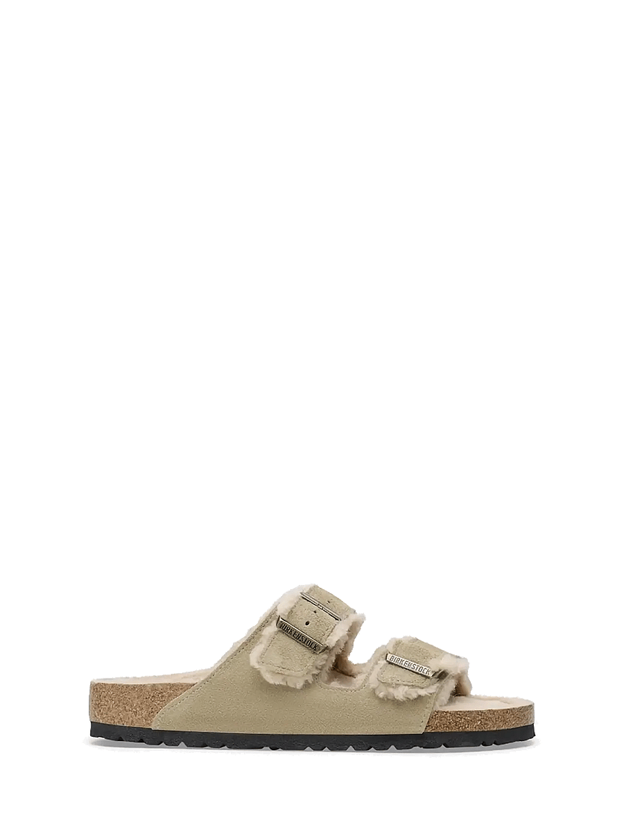 Birkenstock - Arizona Shearling LEVE Taupe LAF - taupe - 2