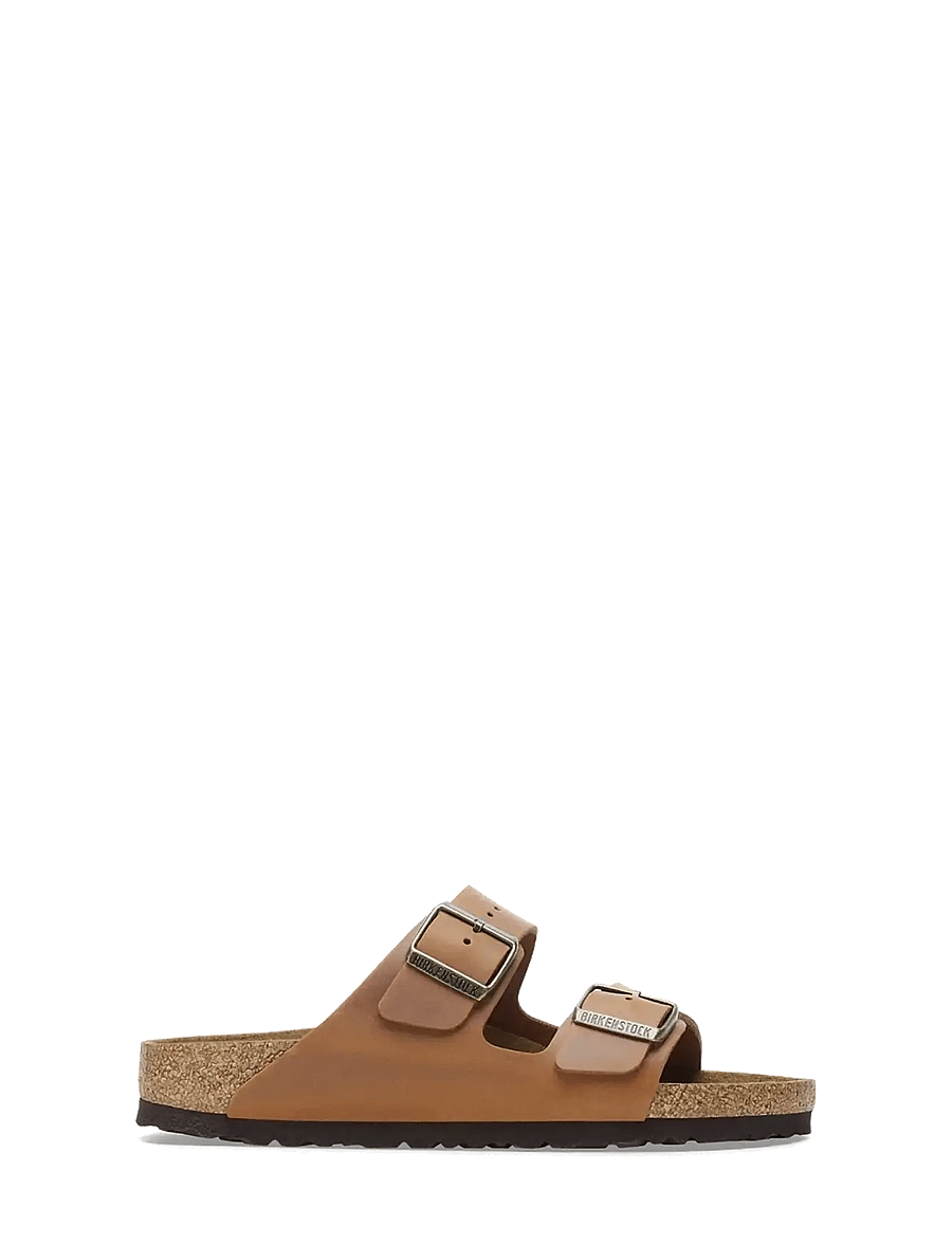 Birkenstock - Arizona LEOI Cognac - platta sandaler - cognac - 2