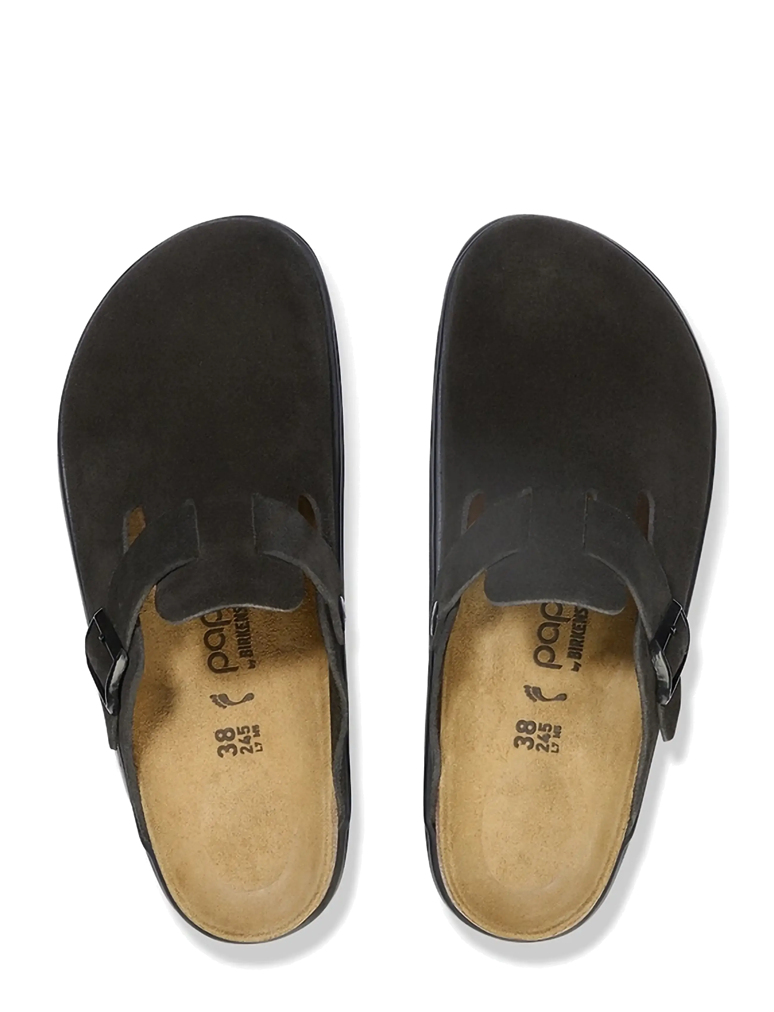 Birkenstock - Boston Chunky LEVE Black/Black - flade mules - black - 1