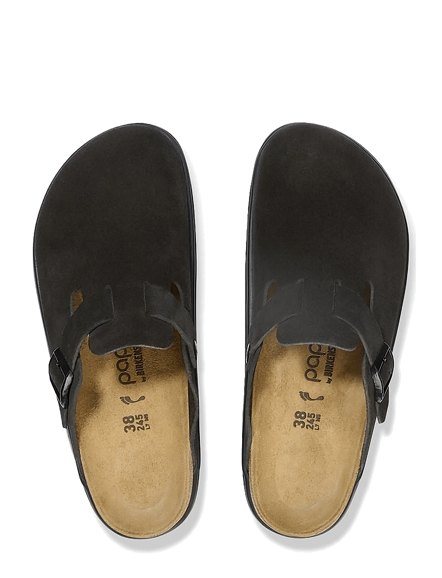 Birkenstock - Boston Chunky LEVE Black/Black - flade mules - black - 1