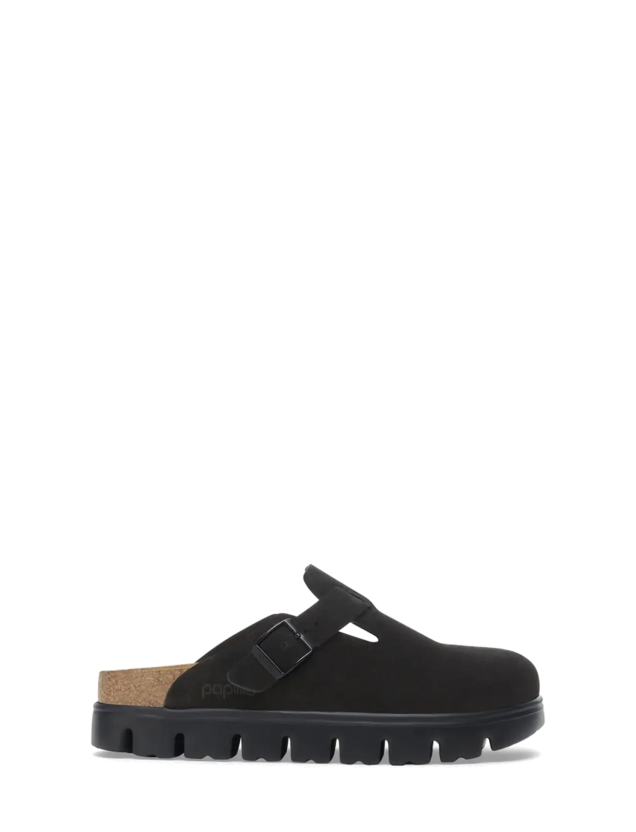 Birkenstock - Boston Chunky LEVE Black/Black - flade mules - black - 2