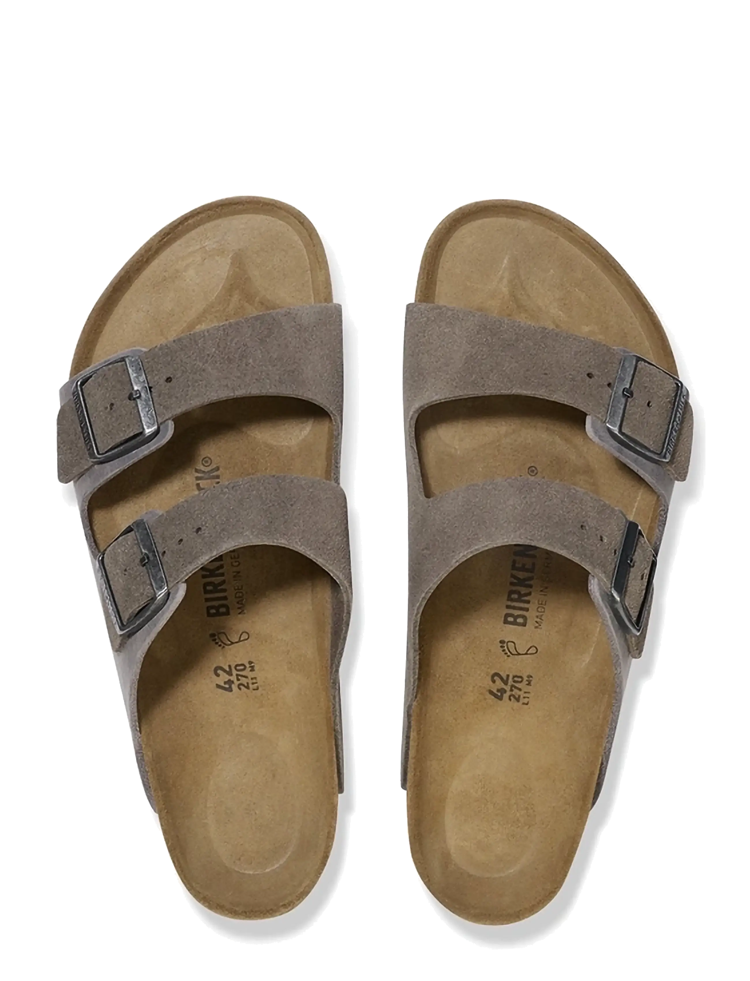 Birkenstock - Arizona LEVE/LEOI Concrete Gray - sandaalid - concrete gray - 1