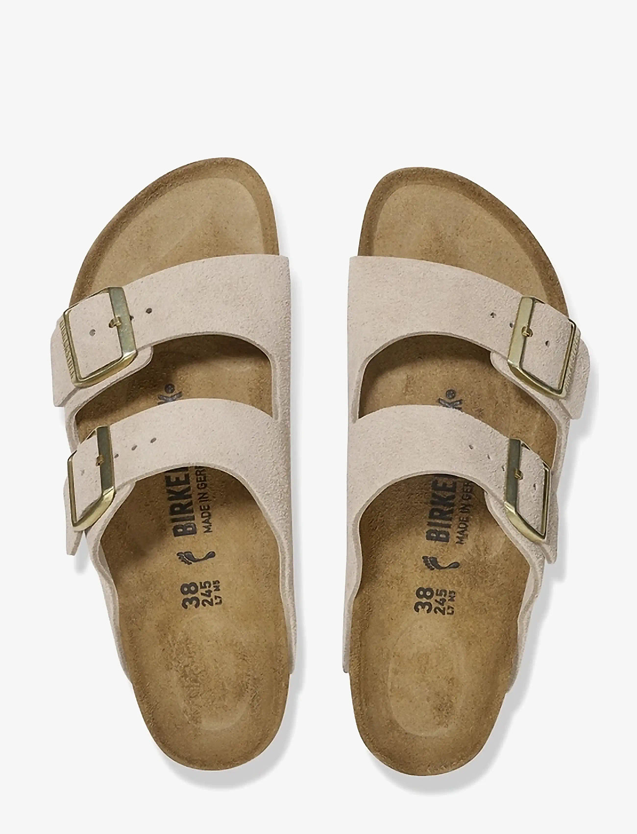 Birkenstock - Arizona LEVE Sandcastle - flat sandals - sandcastle - 1