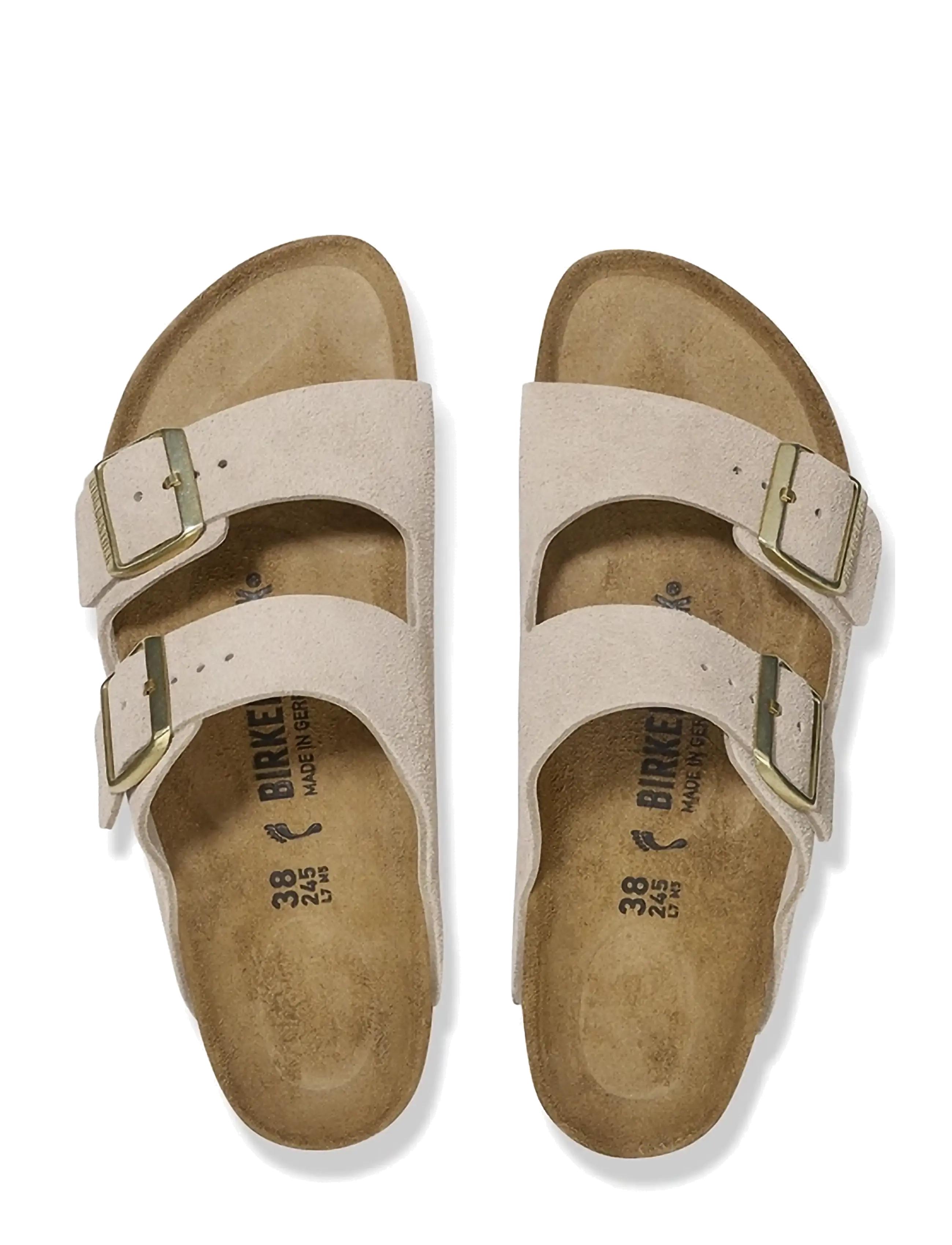 Birkenstock - Arizona LEVE Sandcastle - platta sandaler - sandcastle - 1