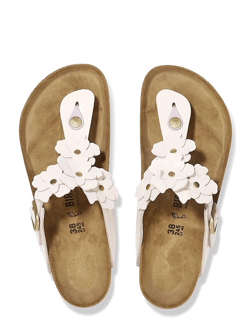 Birkenstock - Gizeh Flowers LE - flache sandalen - light rose - 1