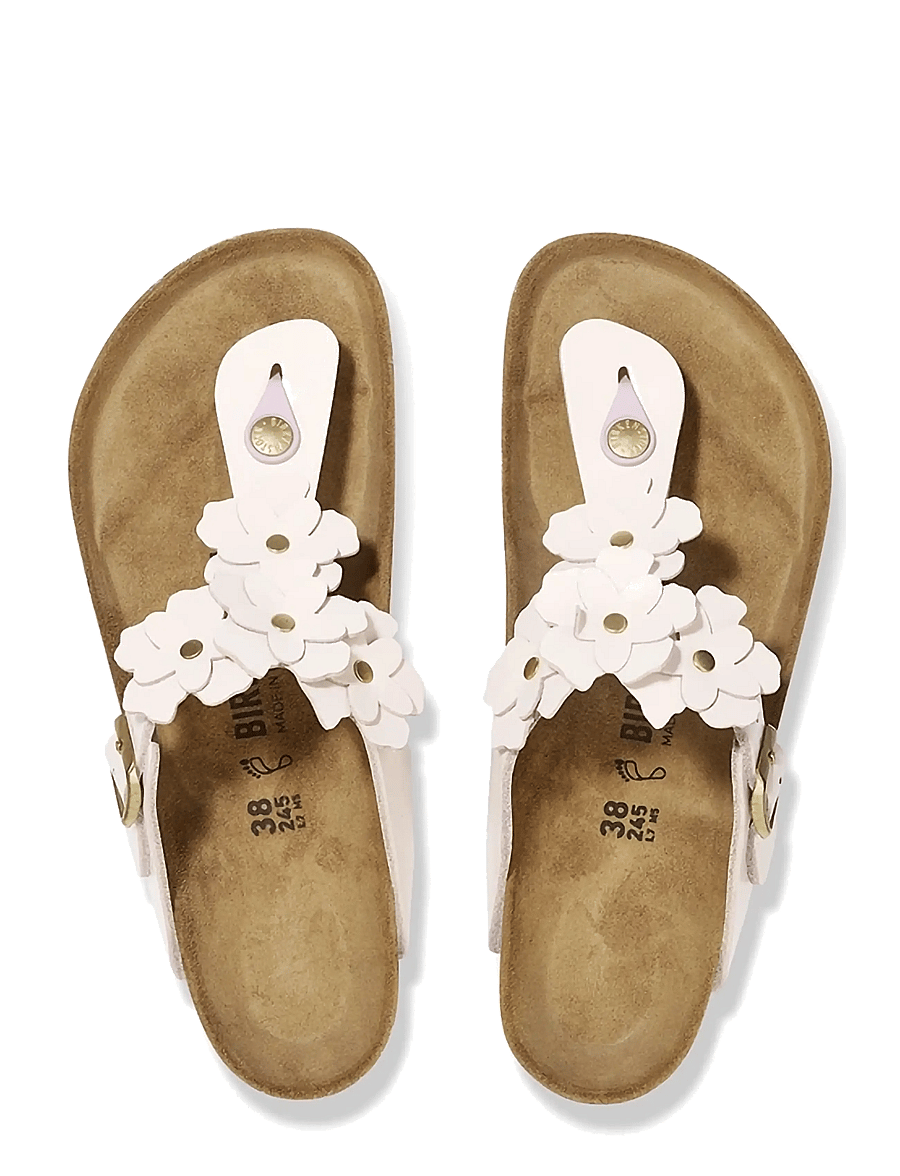 Birkenstock - Gizeh Flowers LE - flache sandalen - light rose - 1