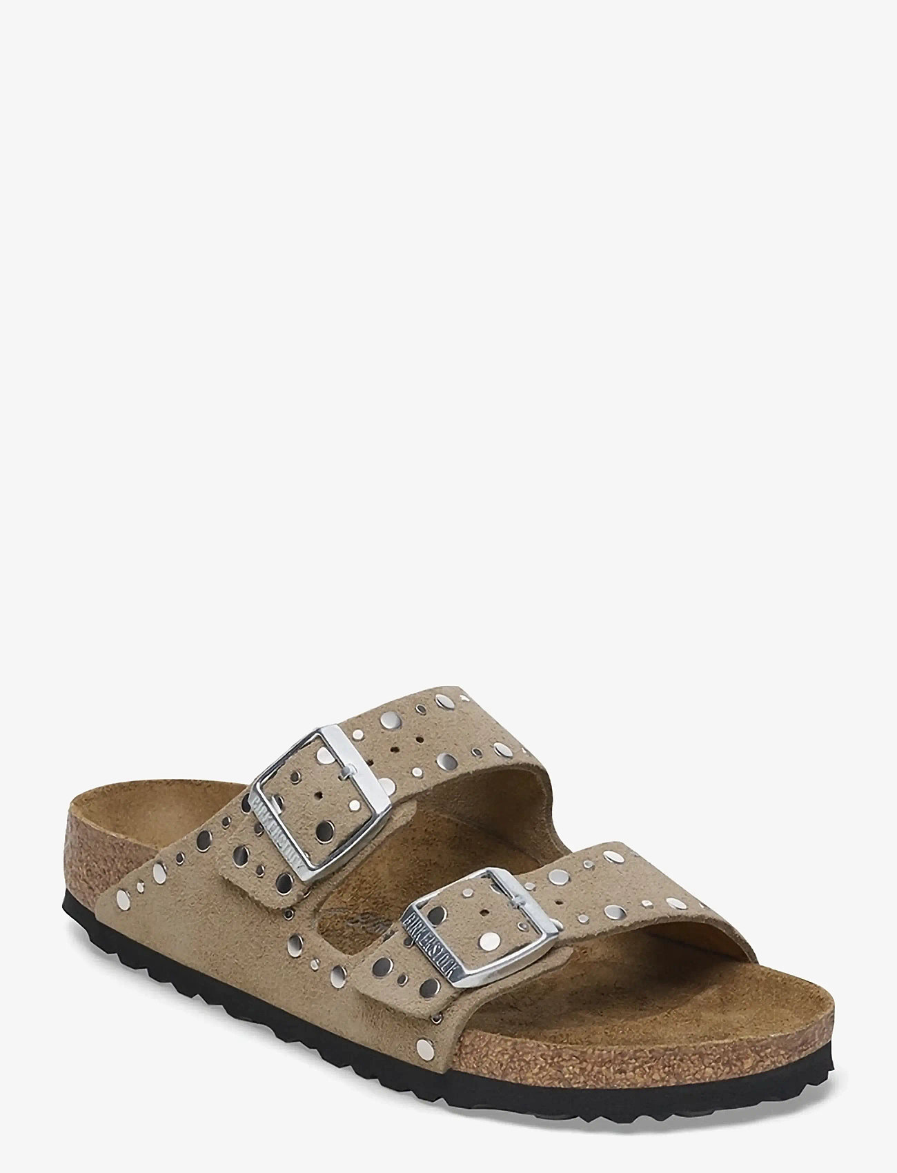 Birkenstock - Arizona Rivet LEVE Taupe - kontsata sandaalid - taupe - 0
