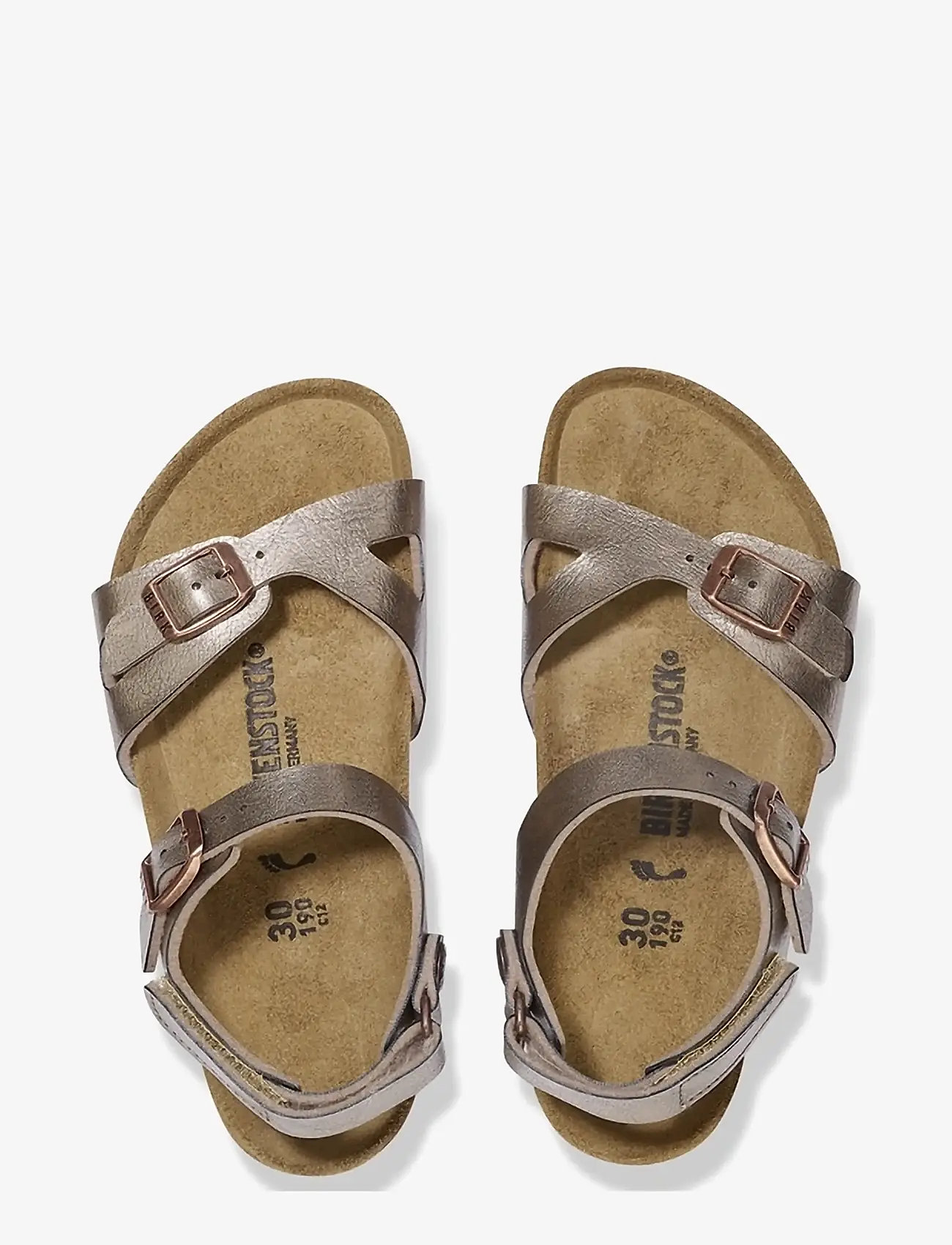 Birkenstock - Rio AS Kids BF - hausschuhe - graceful taupe - 1