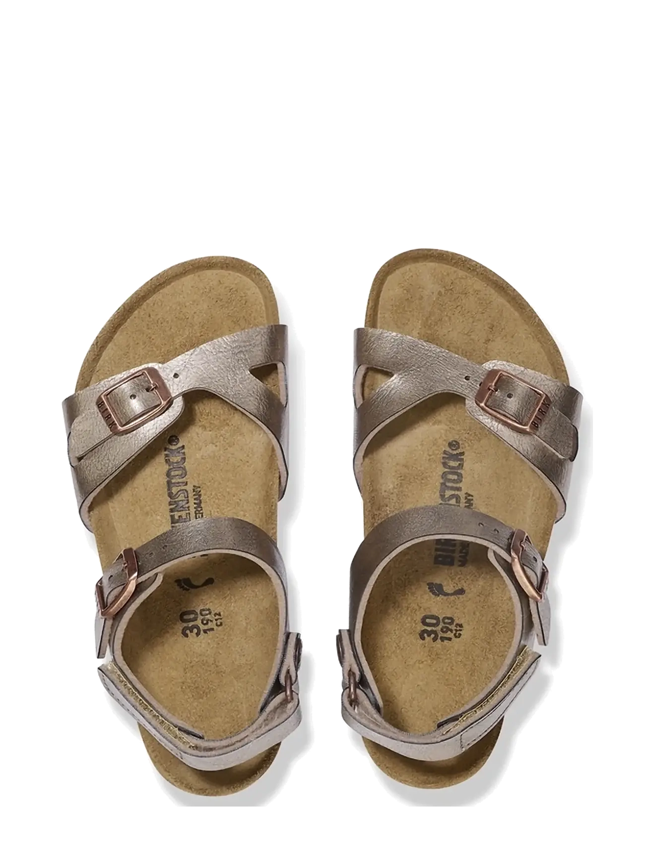 Birkenstock - Rio AS Kids BF - hausschuhe - graceful taupe - 1