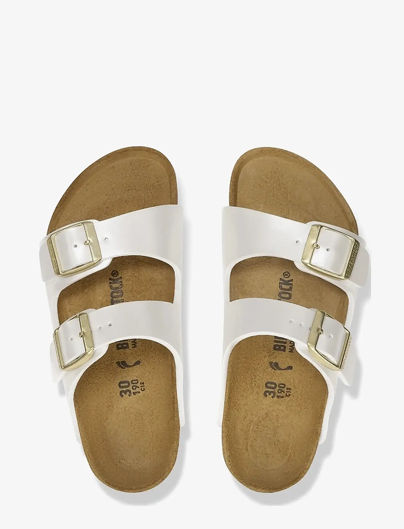 Birkenstock - Arizona Kids BF - hjemmesko - electric metallic pearl - 1