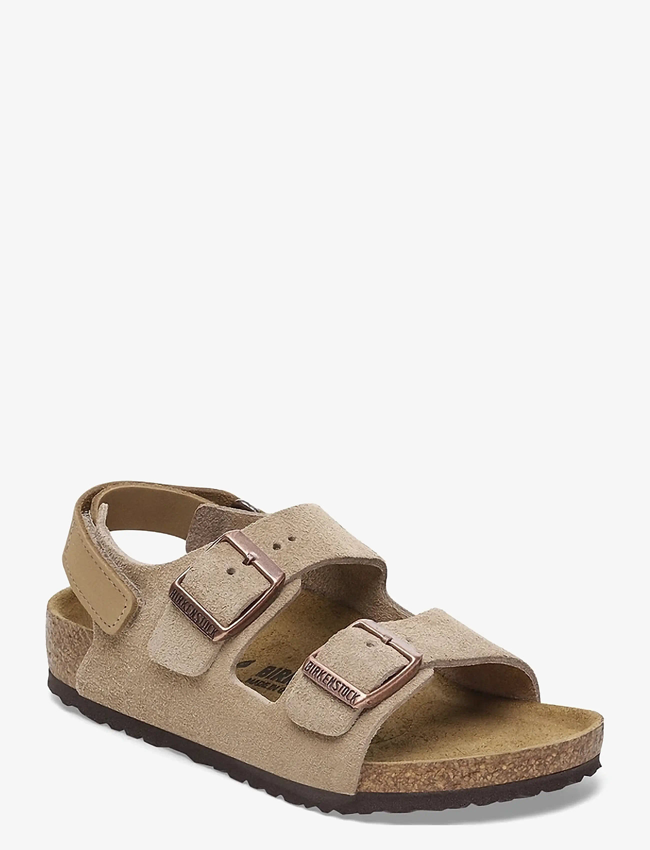 Birkenstock - Milano AS Kids LEVE - slippers - taupe - 0