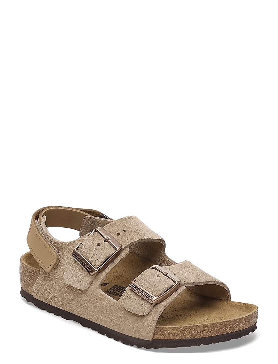 Birkenstock - Milano AS Kids LEVE - hausschuhe - taupe - 0