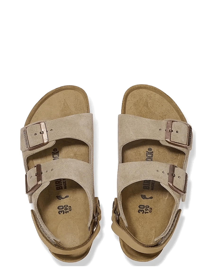 Birkenstock - Milano AS Kids LEVE - hausschuhe - taupe - 1