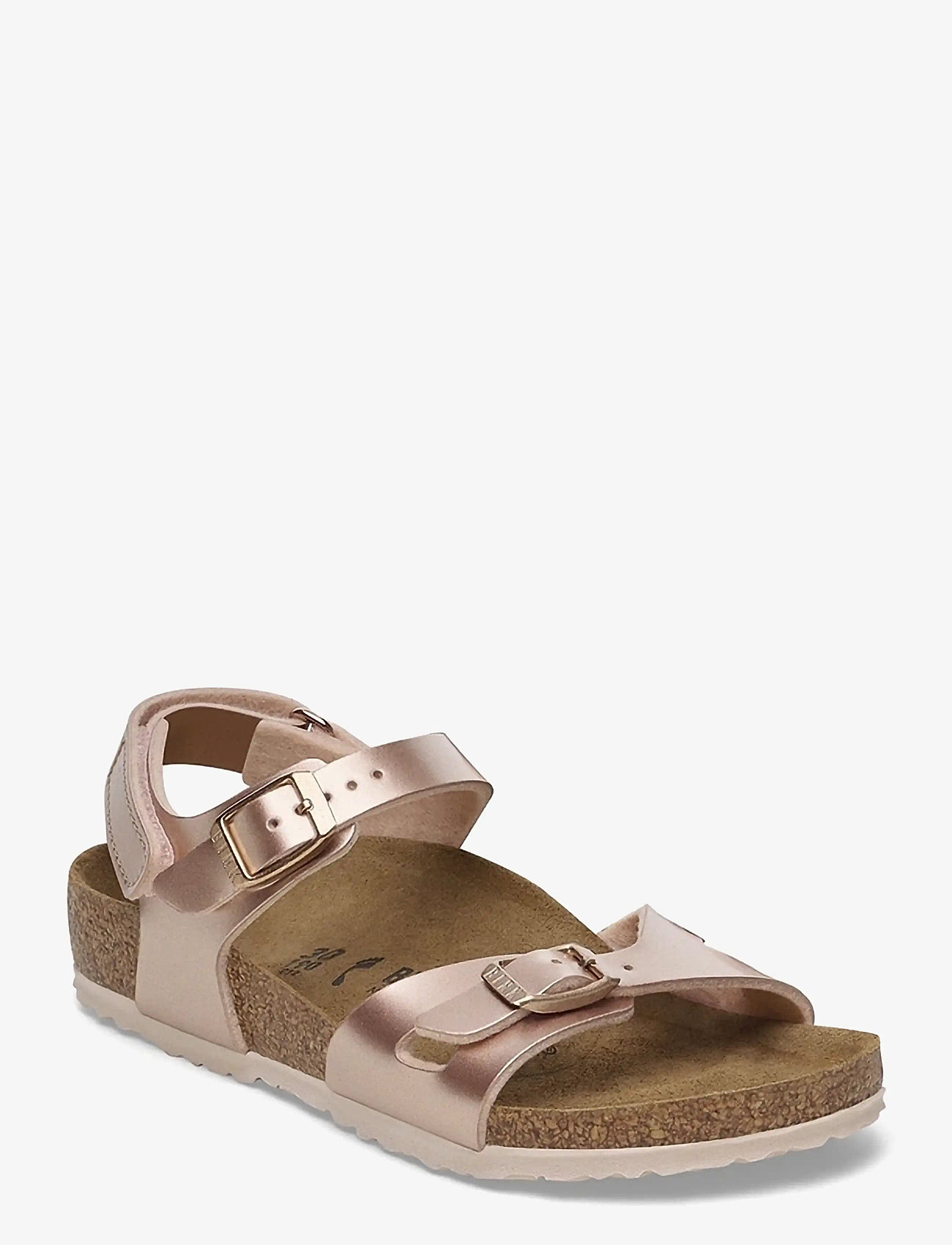 Birkenstock - Rio AS Kids BF - hjemmesko - electric metallic copper - 0