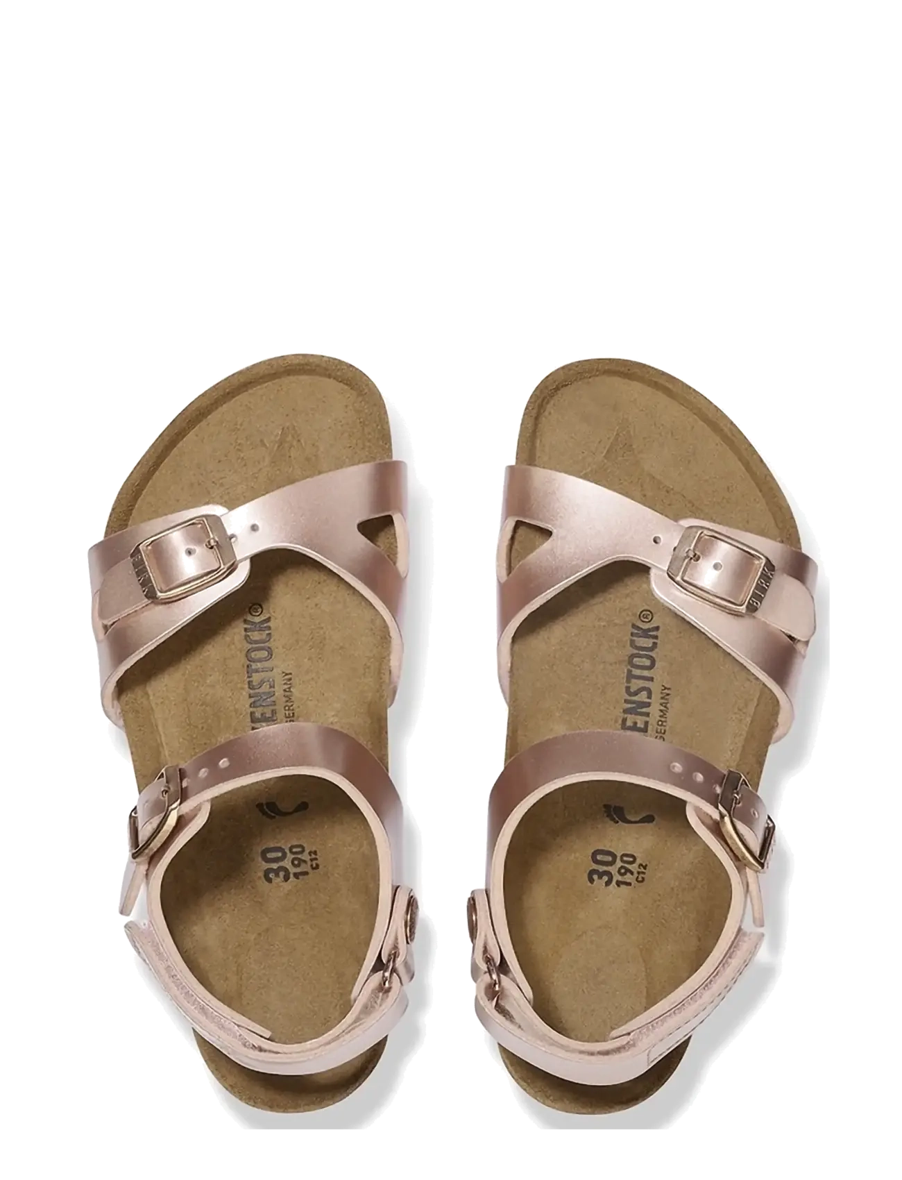 Birkenstock - Rio AS Kids BF - hausschuhe - electric metallic copper - 1
